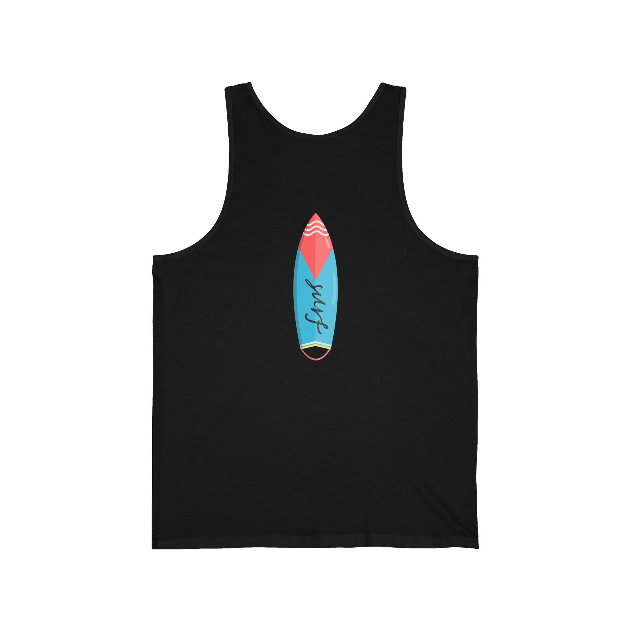 California Super Surfer Tank Top Retro Surfboard Beach Tank - Etna Gift