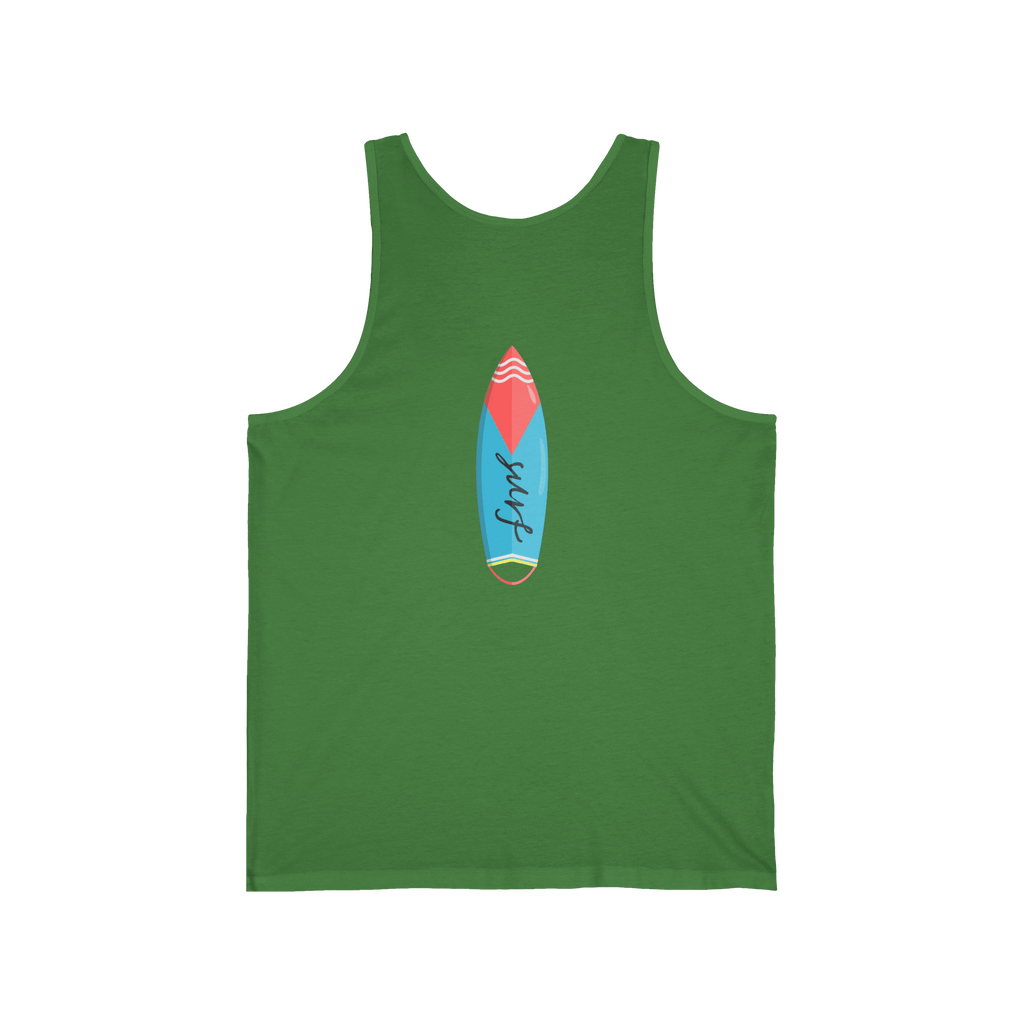 California Super Surfer Tank Top Retro Surfboard Beach Tank - Etna Gift