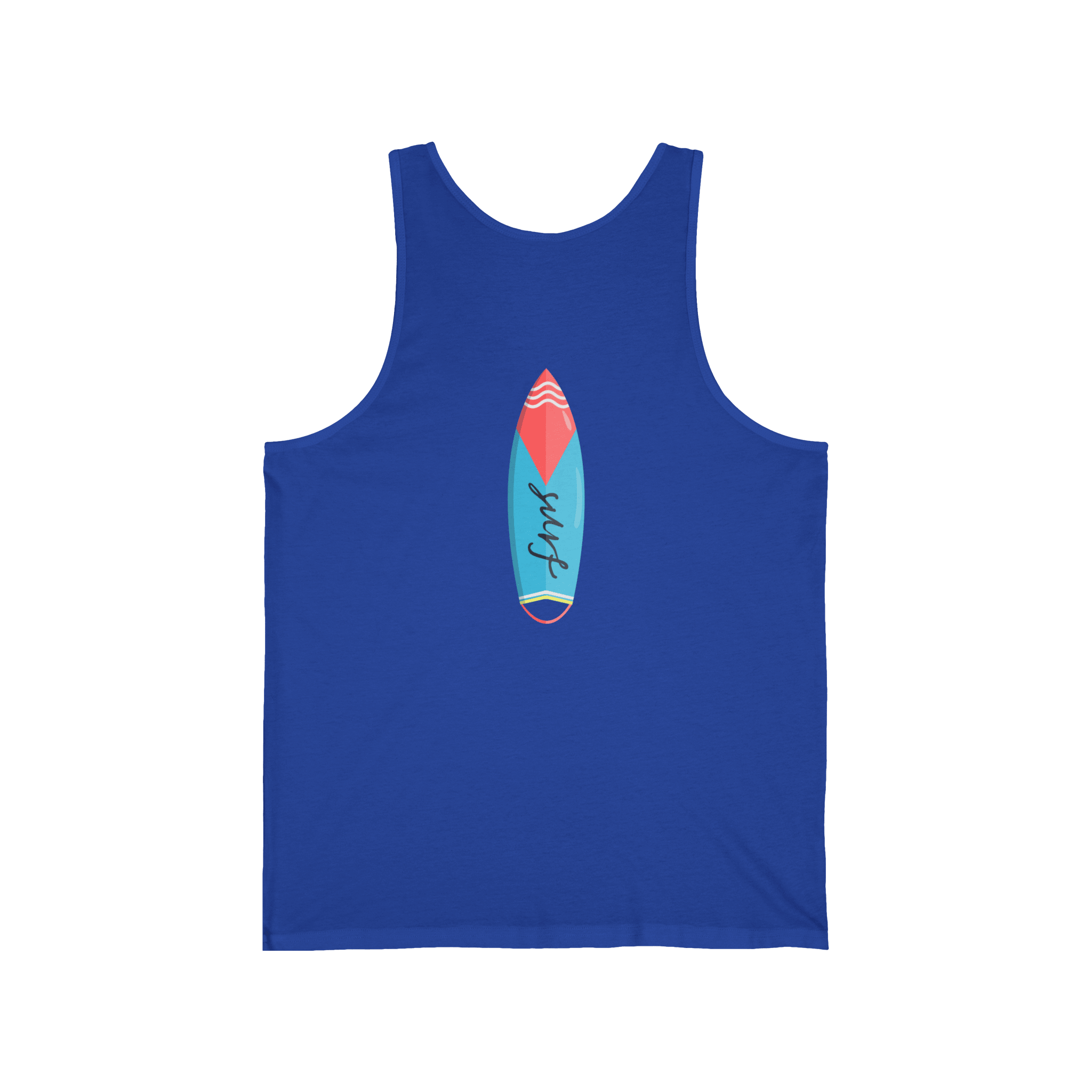 California Super Surfer Tank Top Retro Surfboard Beach Tank - Etna Gift
