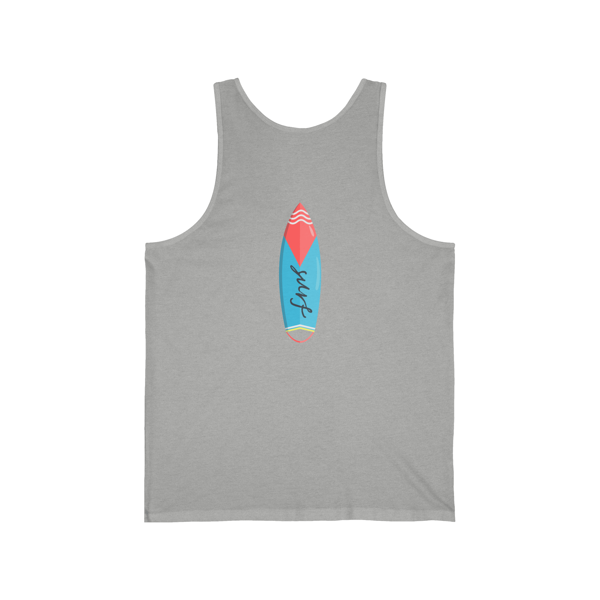 California Super Surfer Tank Top Retro Surfboard Beach Tank - Etna Gift