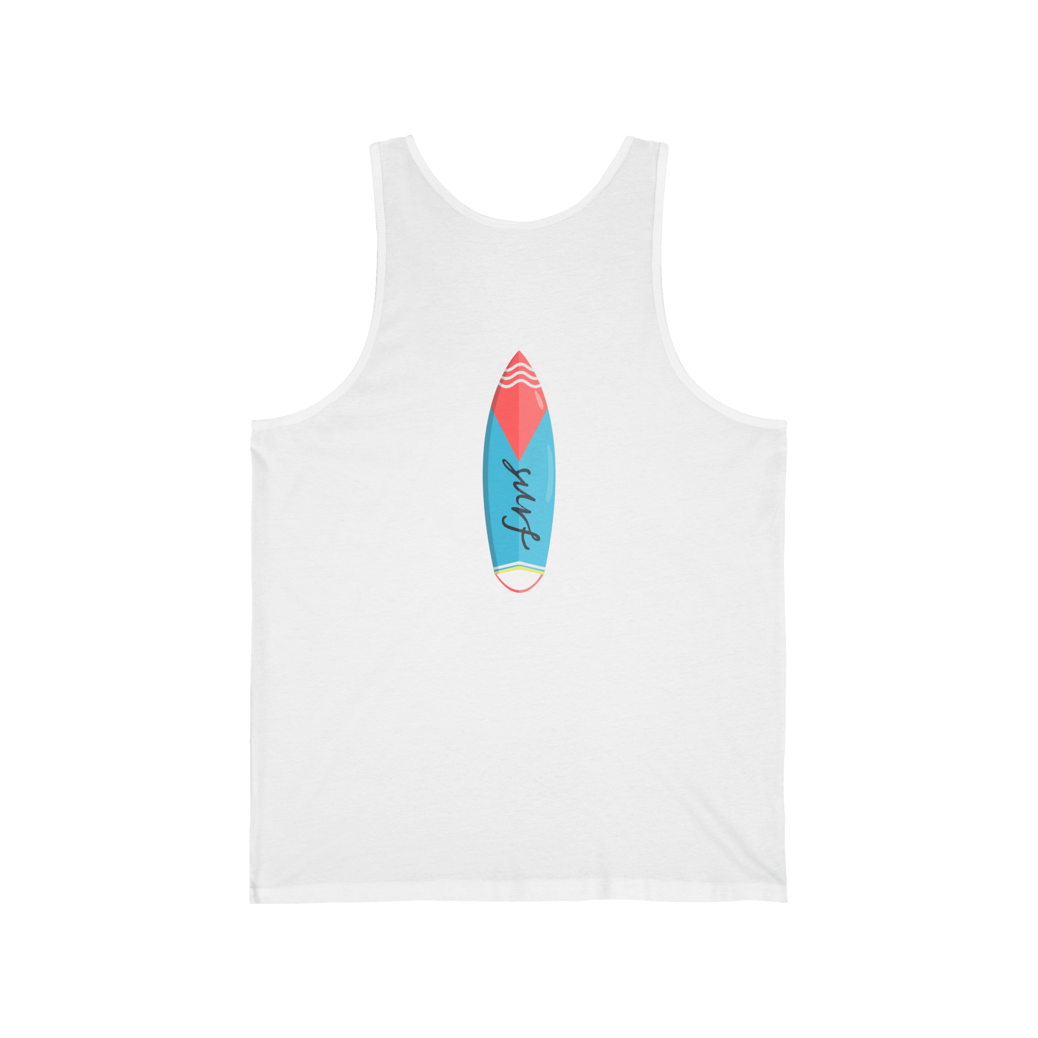 California Super Surfer Tank Top Retro Surfboard Beach Tank - Etna Gift