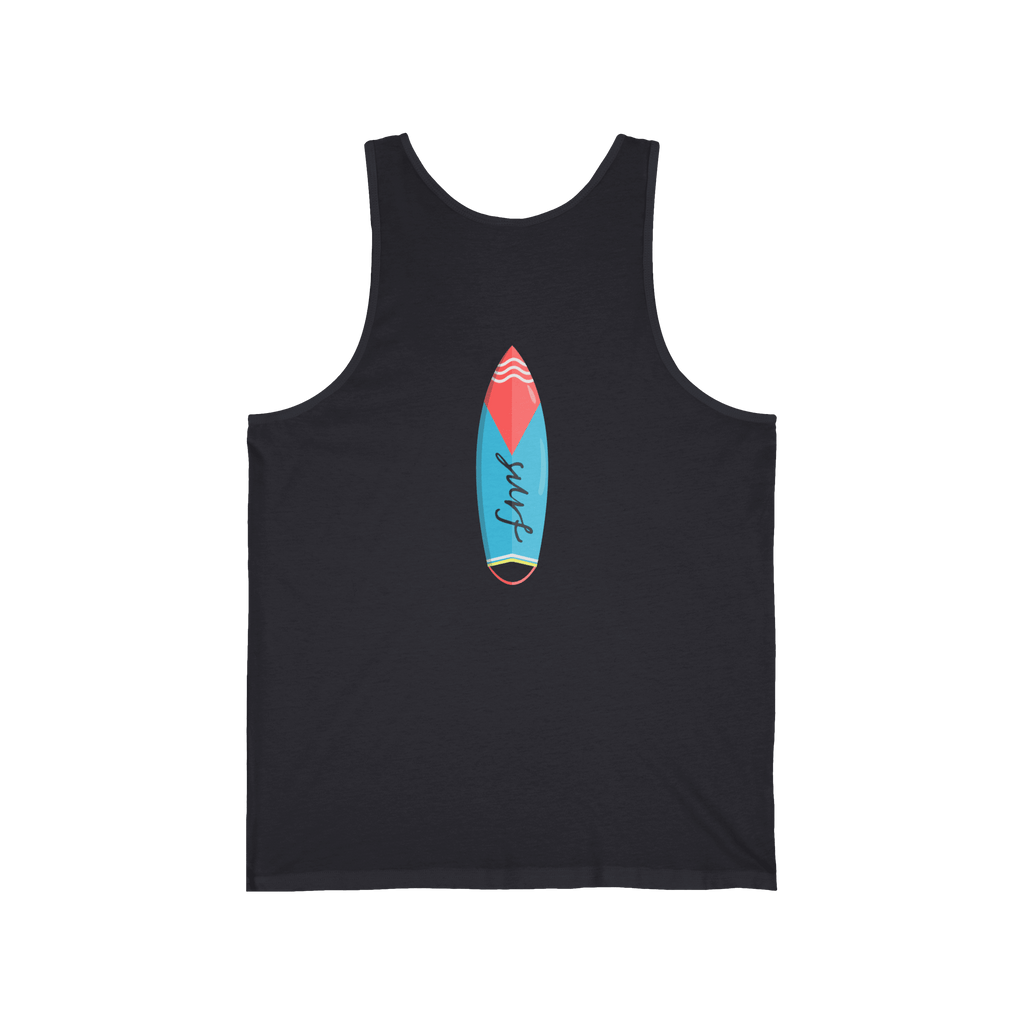California Super Surfer Tank Top Retro Surfboard Beach Tank - Etna Gift