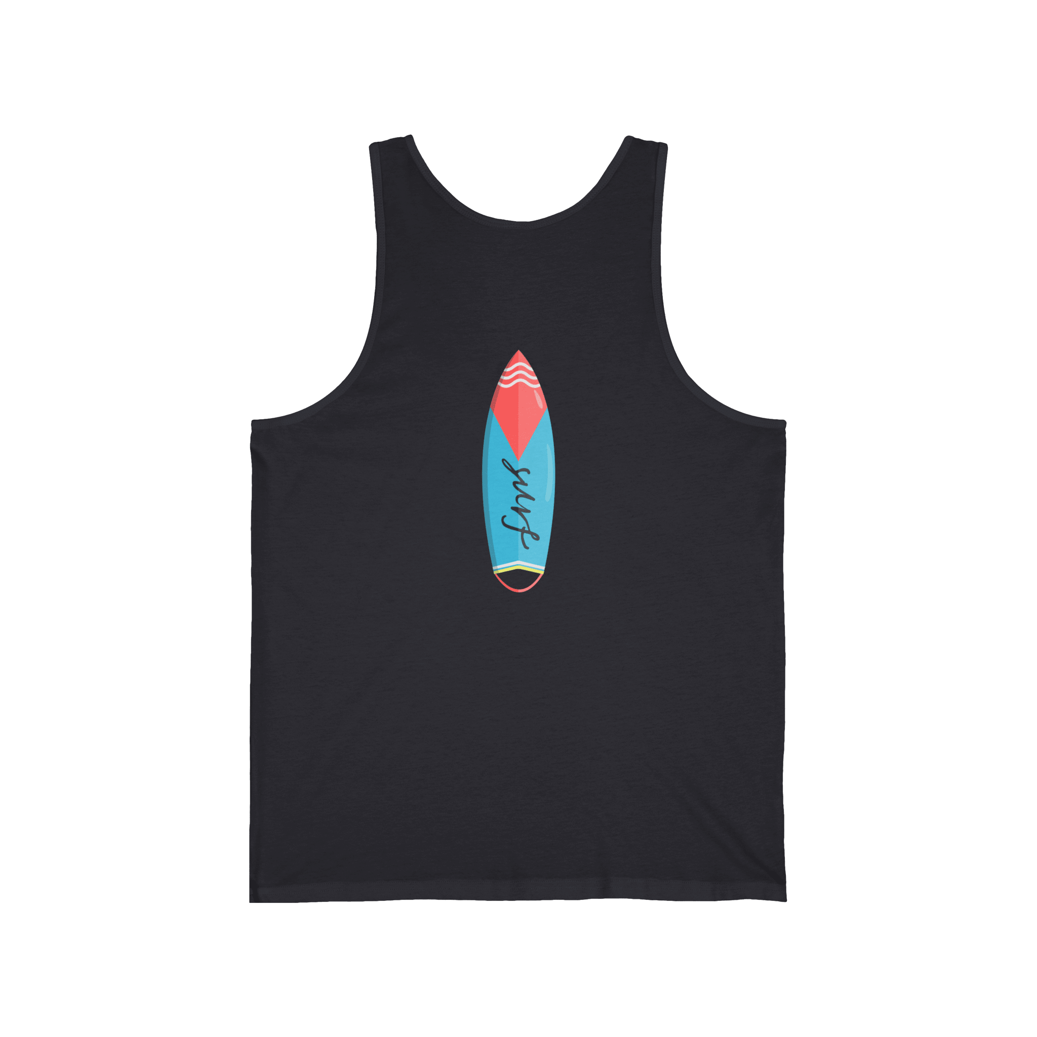 California Super Surfer Tank Top Retro Surfboard Beach Tank - Etna Gift