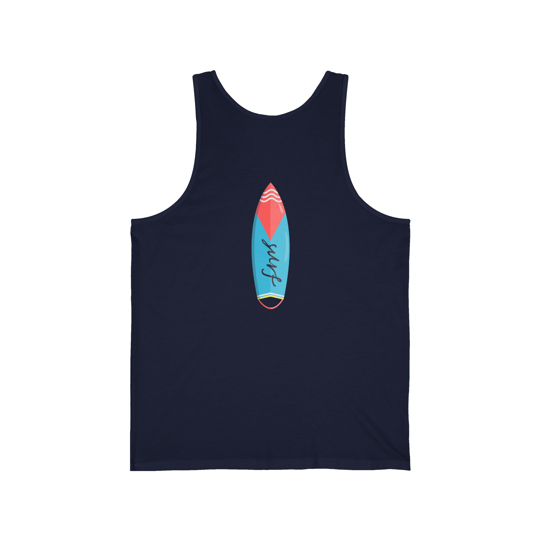 California Super Surfer Tank Top Retro Surfboard Beach Tank - Etna Gift