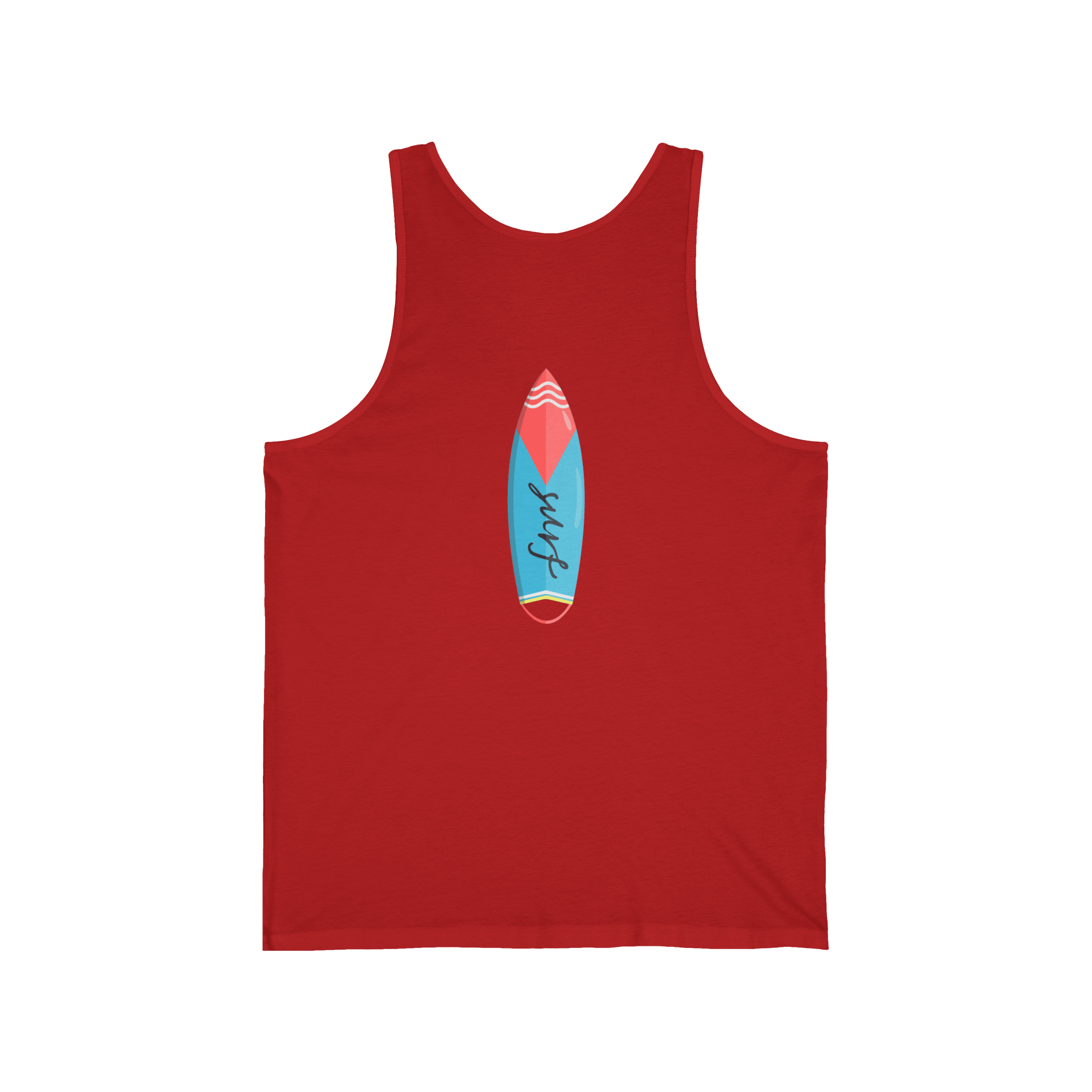 California Super Surfer Tank Top Retro Surfboard Beach Tank - Etna Gift