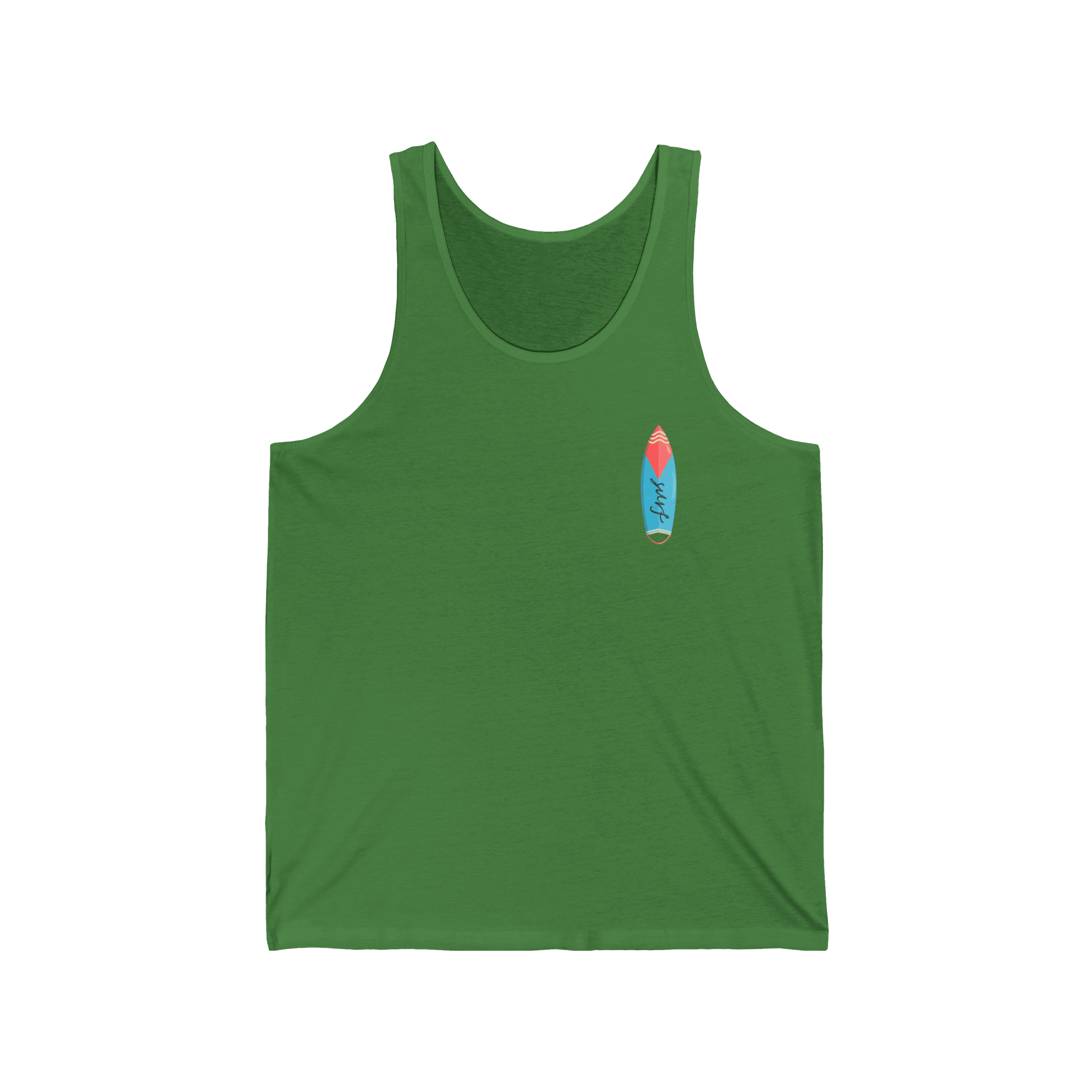 California Surf Tank Top 'Super Surfer' Vintage Beach Surfboard Design - Etna Gift