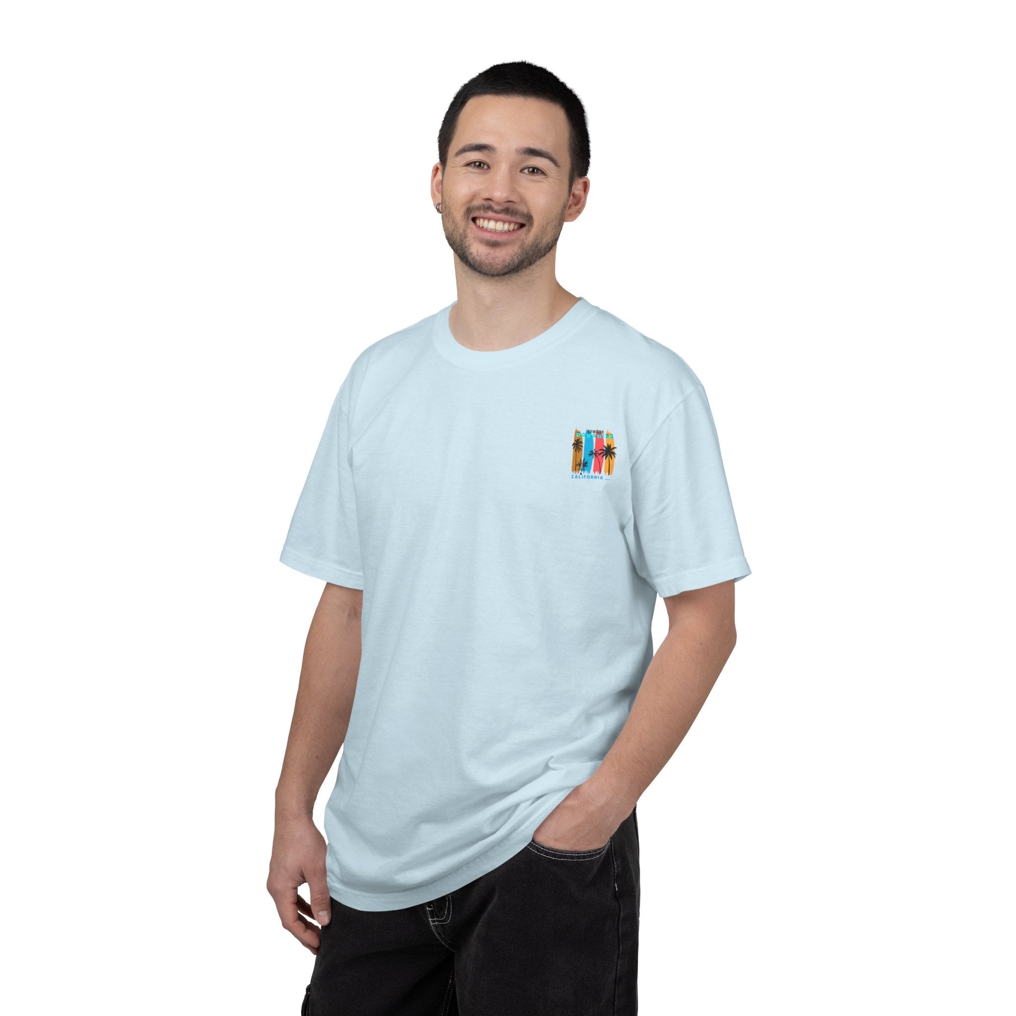 California Vintage Palm T-Shirt Retro Beach Graphic Tee - Etna Gift