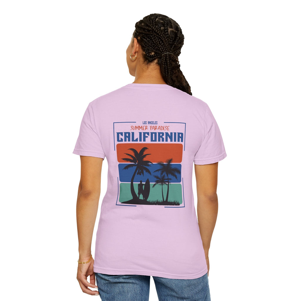 California Vintage Palm T-Shirt Retro Beach Graphic Tee - Etna Gift