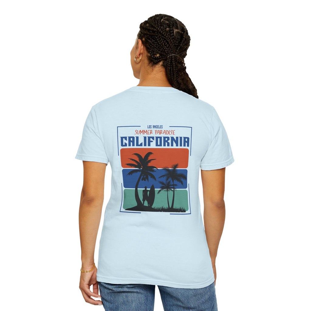 California Vintage Palm T-Shirt Retro Beach Graphic Tee - Etna Gift