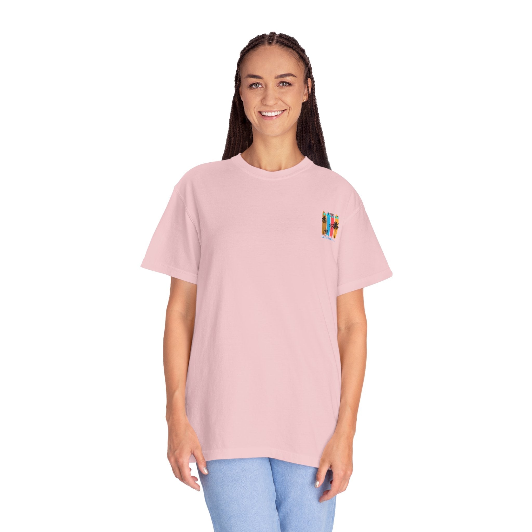 California Vintage Palm T-Shirt Retro Beach Graphic Tee - Etna Gift