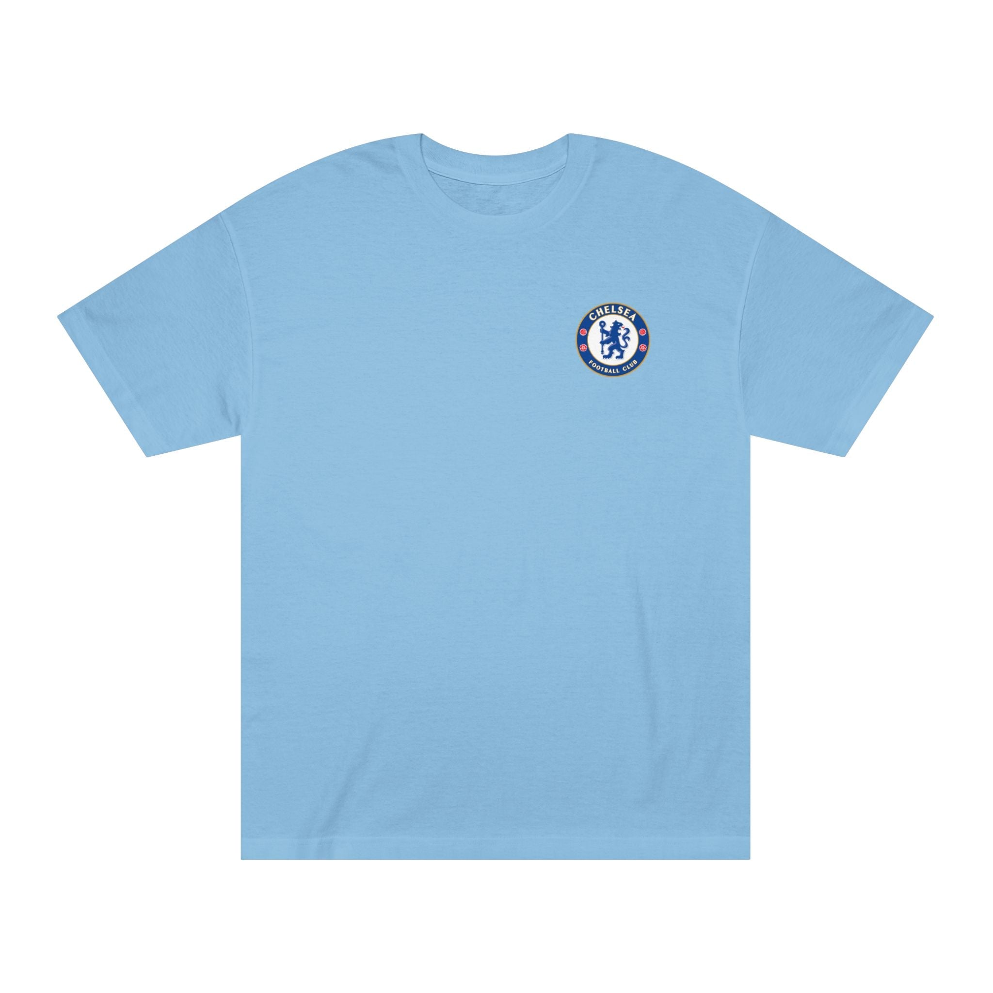 Chelsea Football Club Tee Minimal Crest Front & CHELSEA Back - Etna Gift