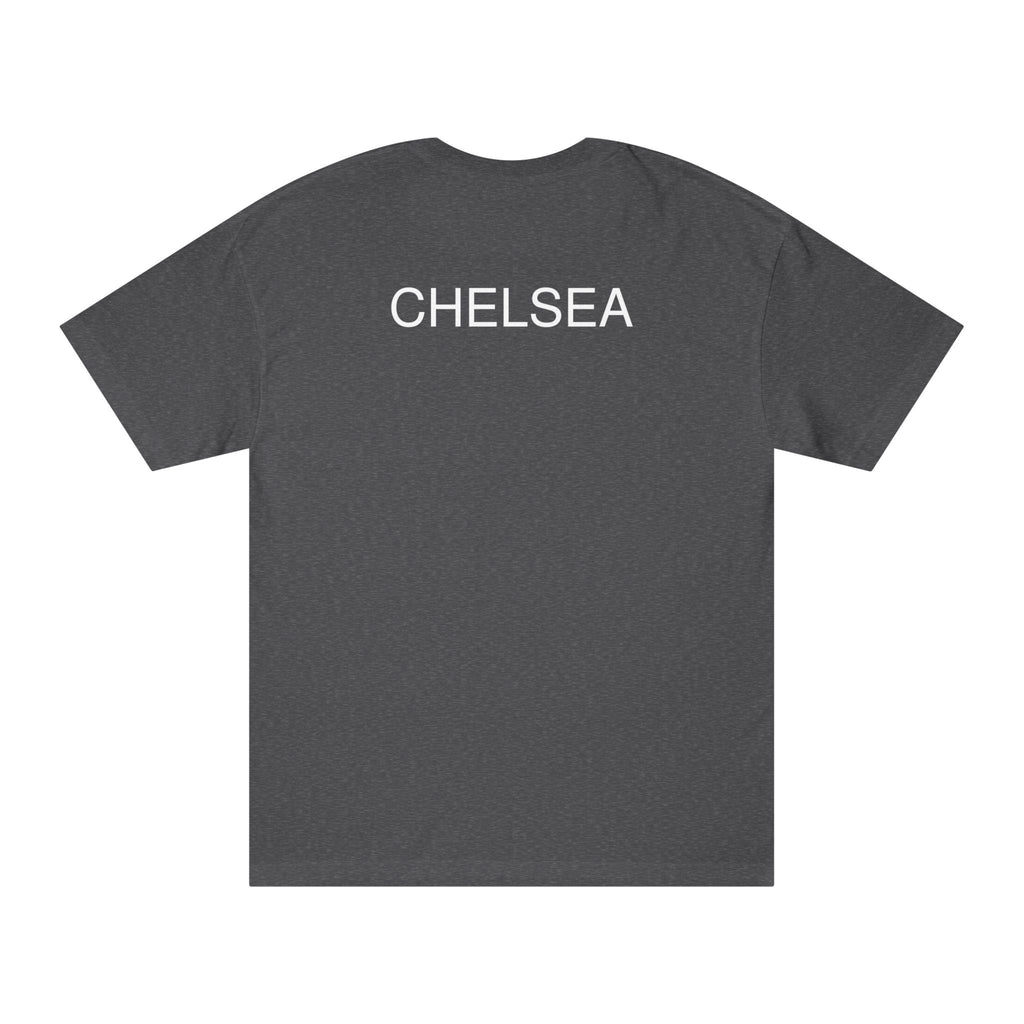 Chelsea Football Club Tee Minimal Crest Front & CHELSEA Back - Etna Gift