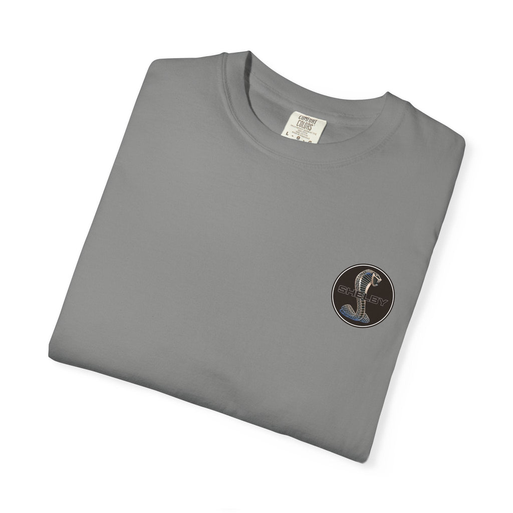Classic Muscle Car T-Shirt | Vintage Black Mustang Illustration - Etna Gift