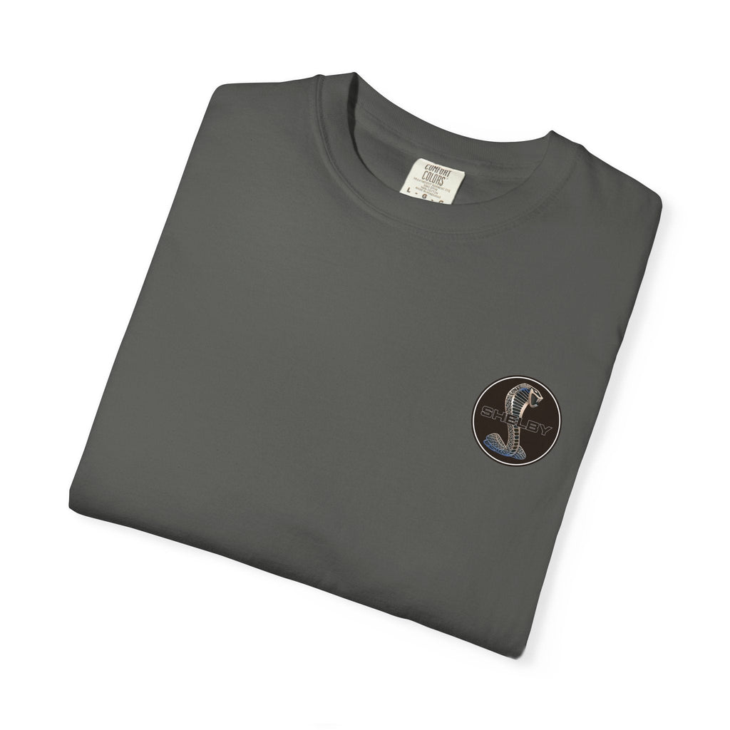 Classic Muscle Car T-Shirt | Vintage Black Mustang Illustration - Etna Gift