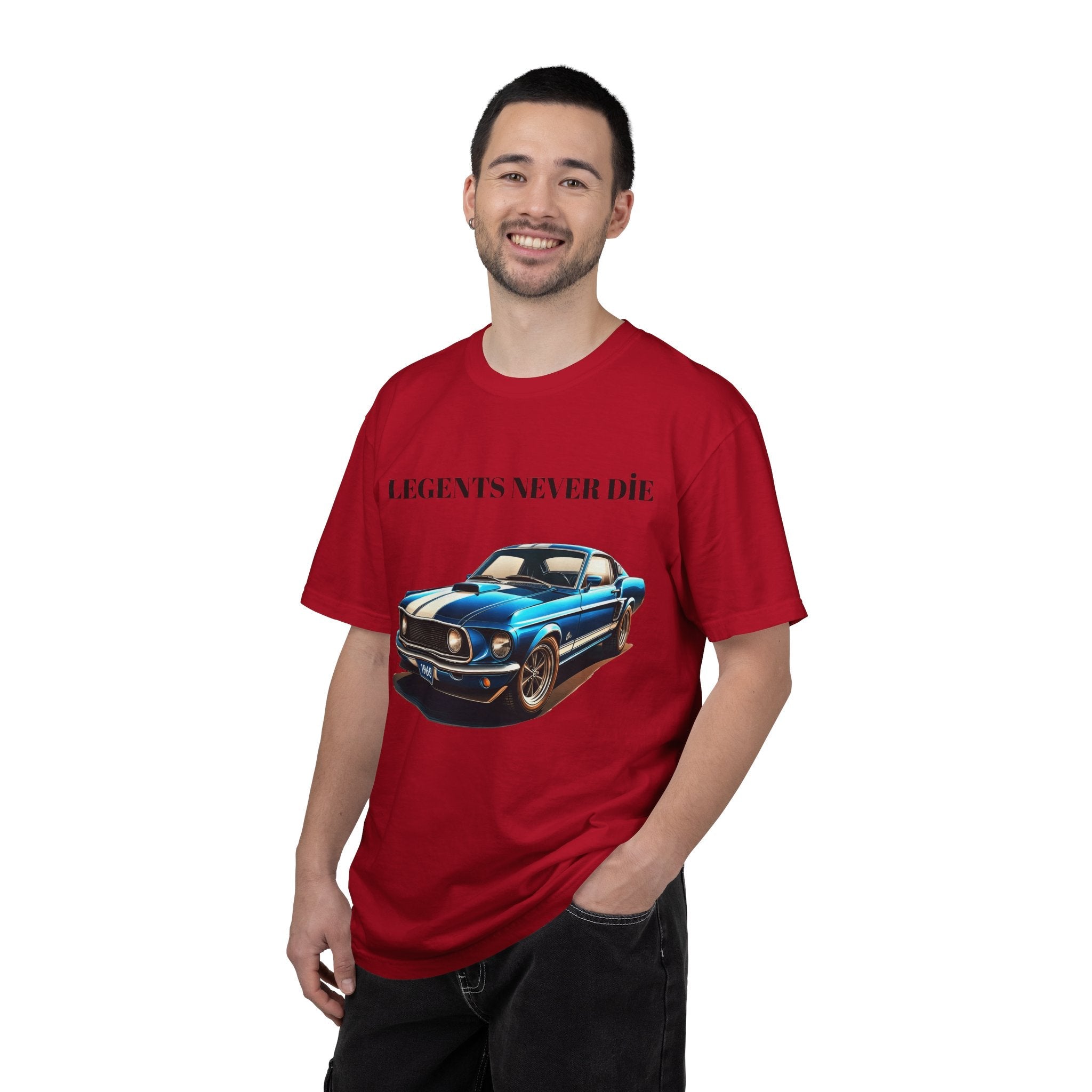 Classic Mustang Legend T-Shirt Automotive Gift Gift for Car EnthusiastsVintage Car Tee - Etna Gift