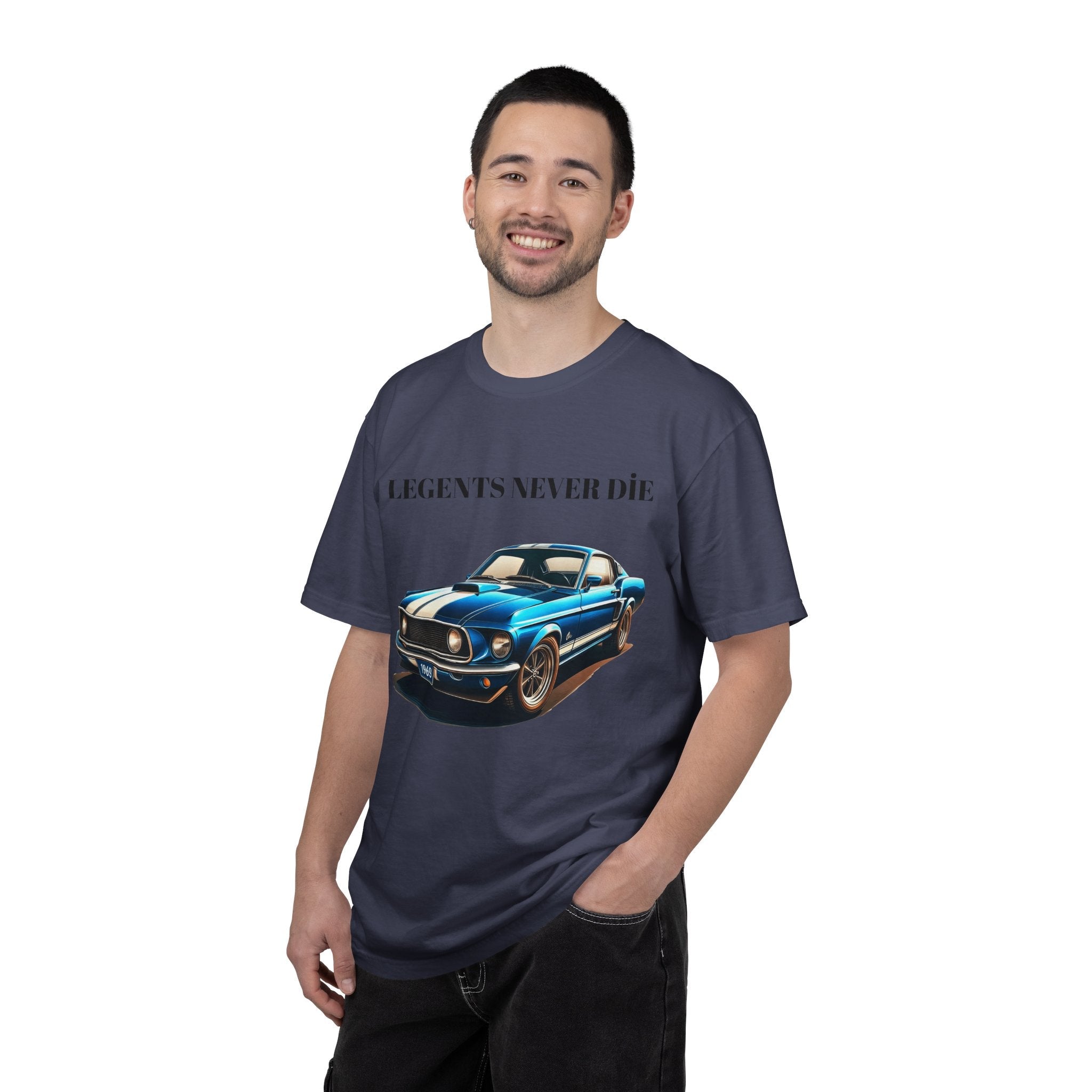 Classic Mustang Legend T-Shirt Automotive Gift Gift for Car EnthusiastsVintage Car Tee - Etna Gift
