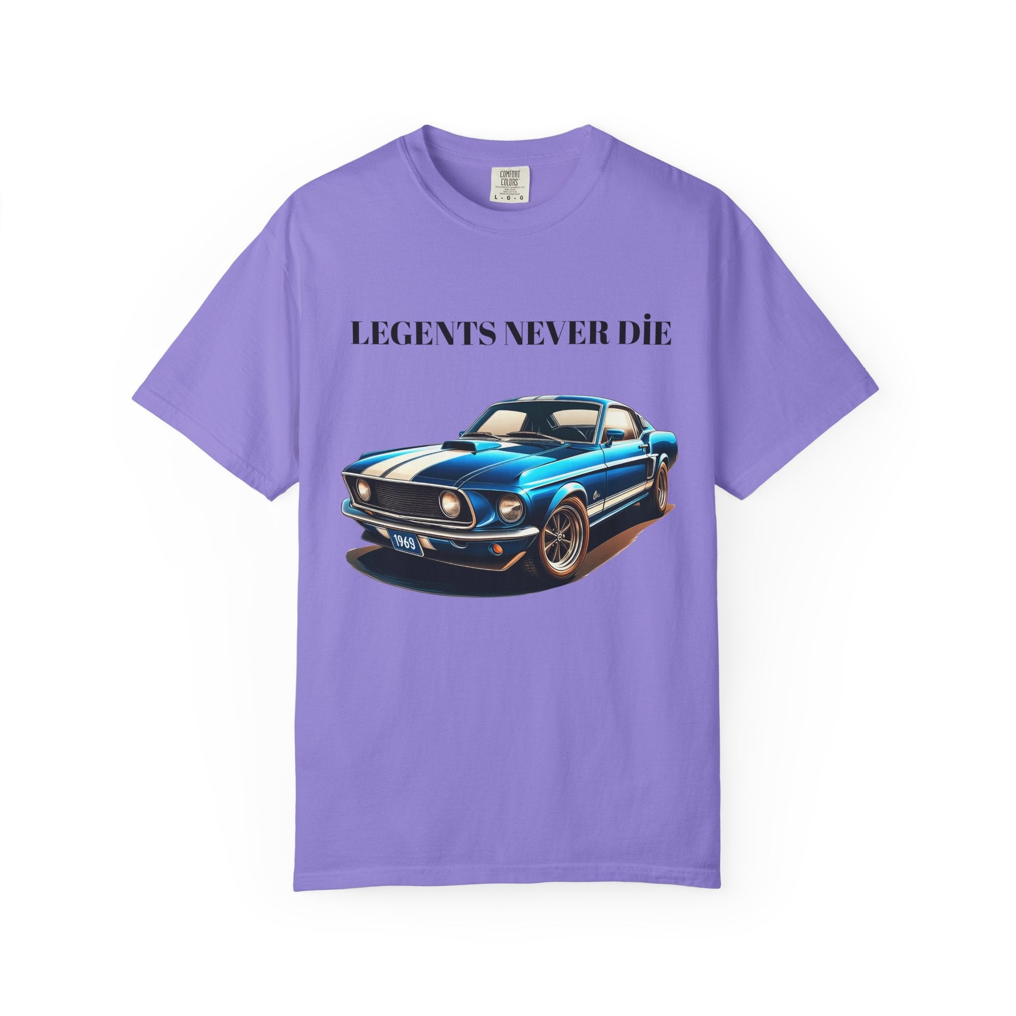 Classic Mustang Legend T-Shirt Automotive Gift Gift for Car EnthusiastsVintage Car Tee - Etna Gift