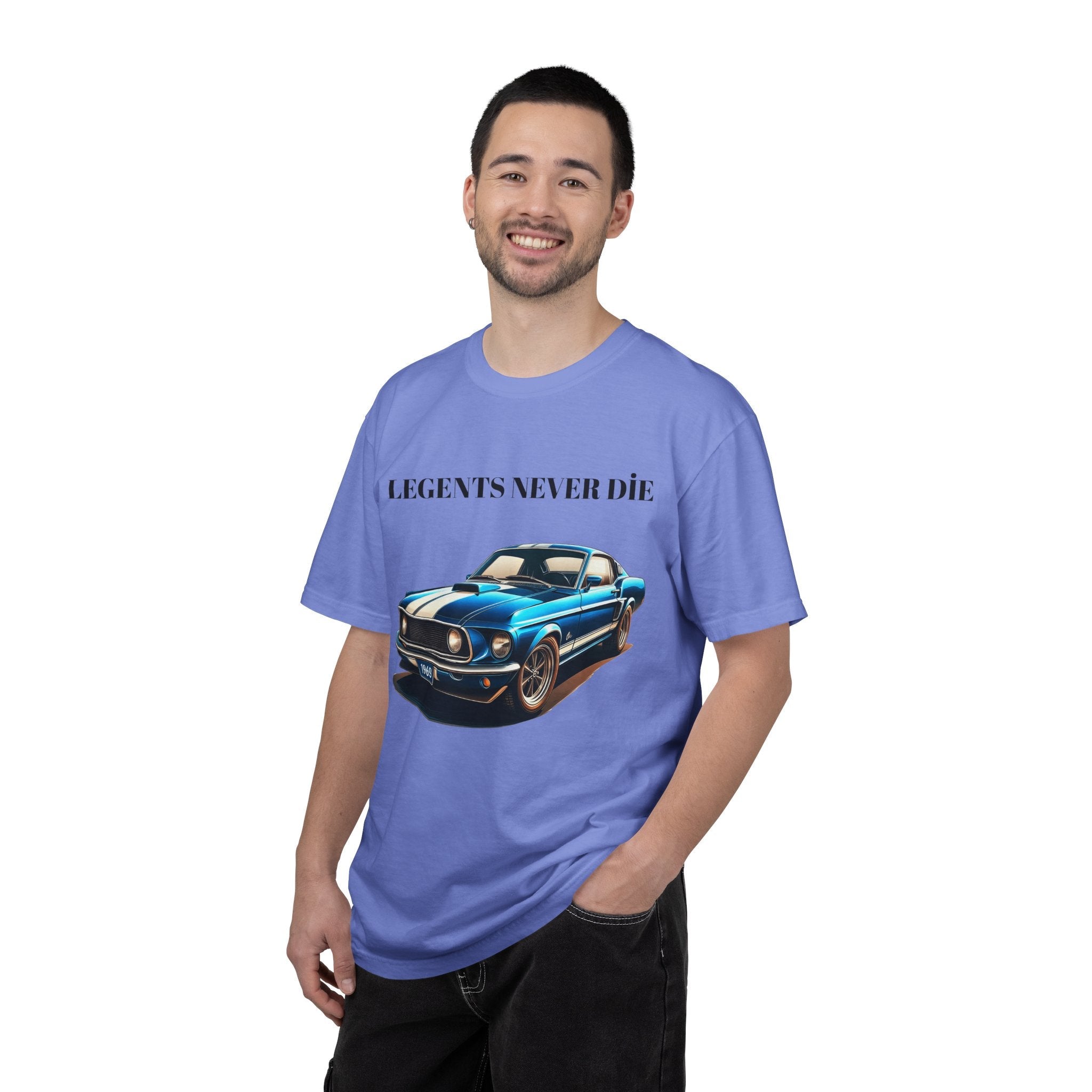 Classic Mustang Legend T-Shirt Automotive Gift Gift for Car EnthusiastsVintage Car Tee - Etna Gift