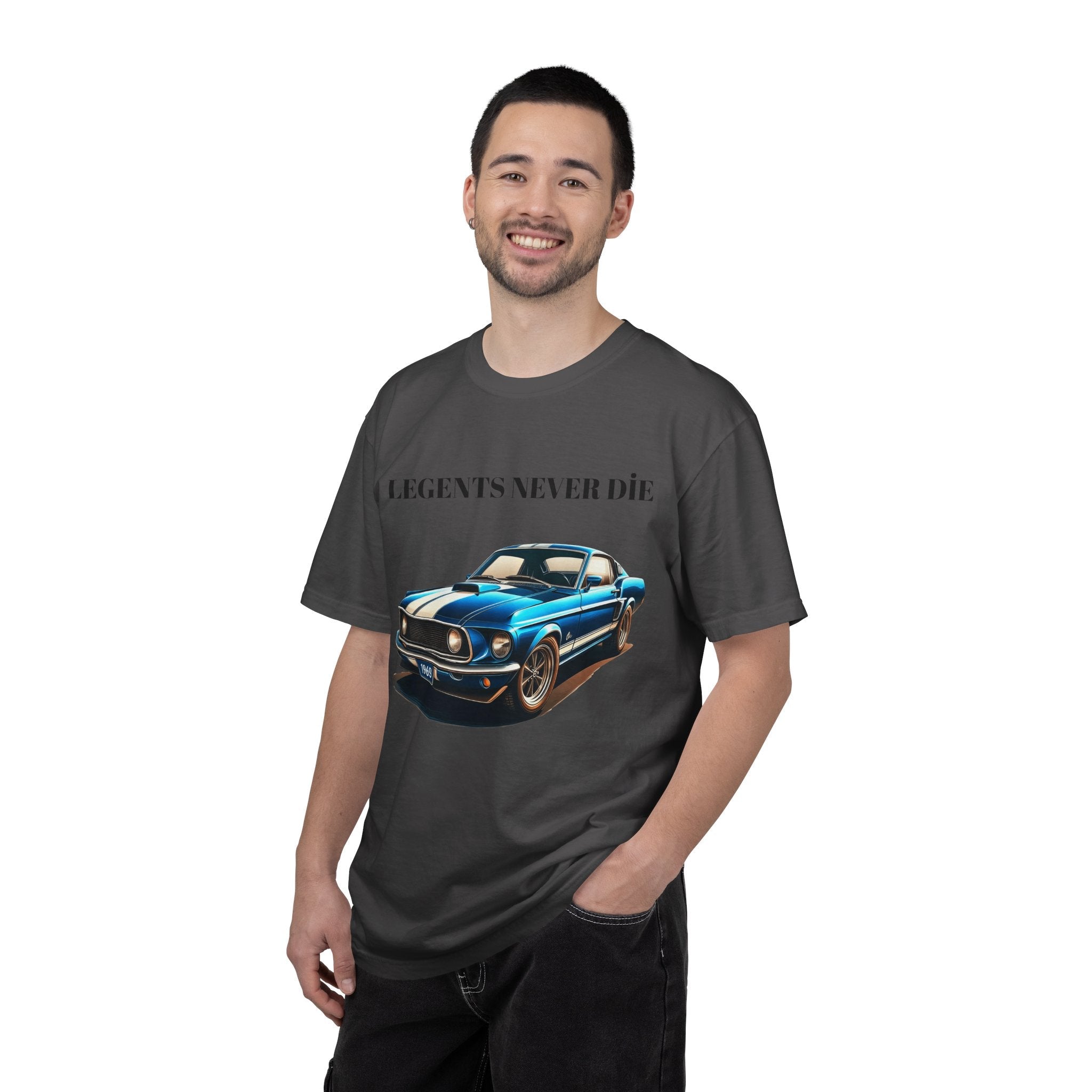 Classic Mustang Legend T-Shirt Automotive Gift Gift for Car EnthusiastsVintage Car Tee - Etna Gift