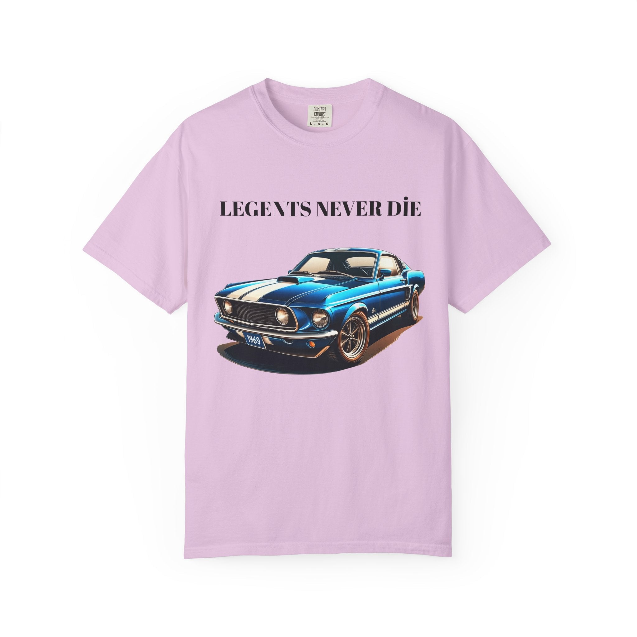 Classic Mustang Legend T-Shirt Automotive Gift Gift for Car EnthusiastsVintage Car Tee - Etna Gift