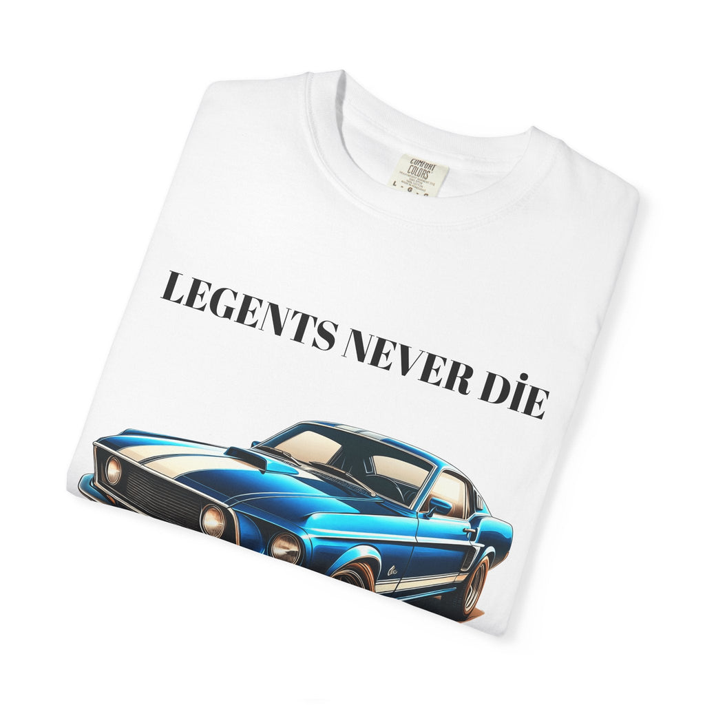 Classic Mustang Legend T-Shirt Automotive Gift Gift for Car EnthusiastsVintage Car Tee - Etna Gift