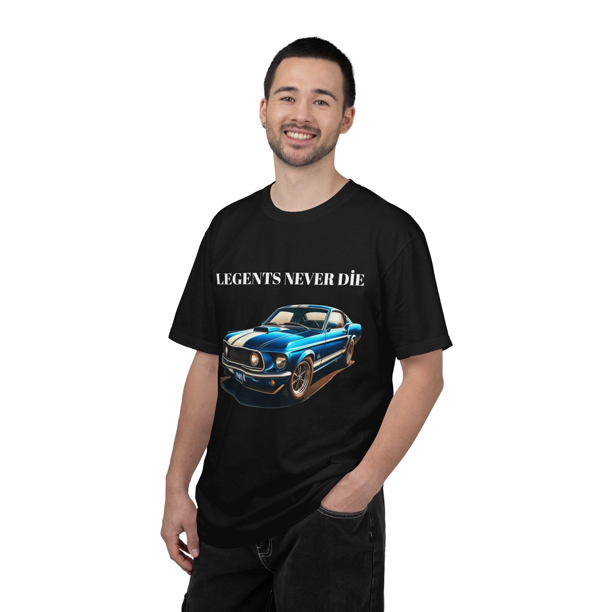 Classic Mustang Legend T-Shirt Automotive Gift Gift for Car EnthusiastsVintage Car Tee - Etna Gift