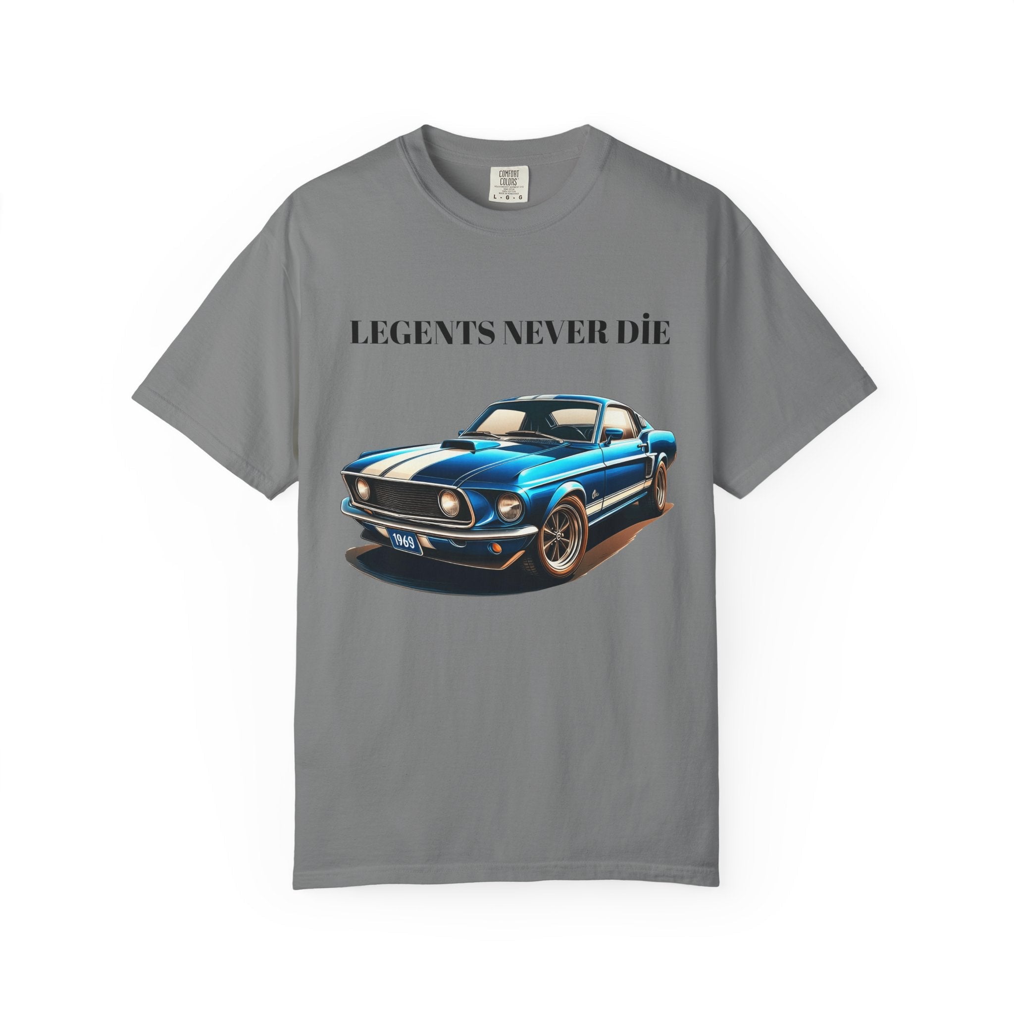Classic Mustang Legend T-Shirt Automotive Gift Gift for Car EnthusiastsVintage Car Tee - Etna Gift