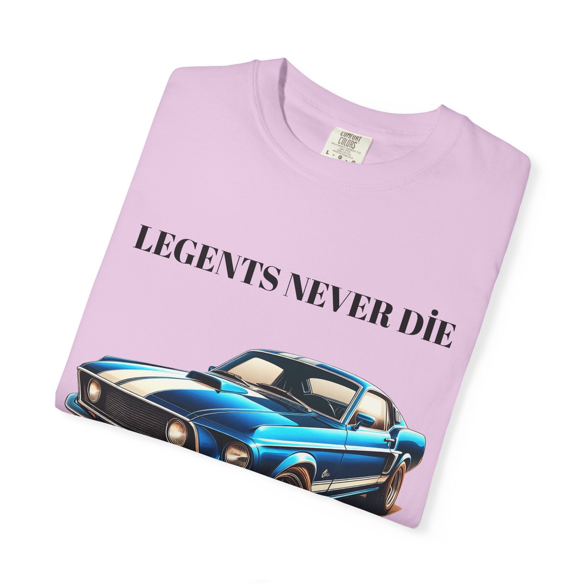 Classic Mustang Legend T-Shirt Automotive Gift Gift for Car EnthusiastsVintage Car Tee - Etna Gift
