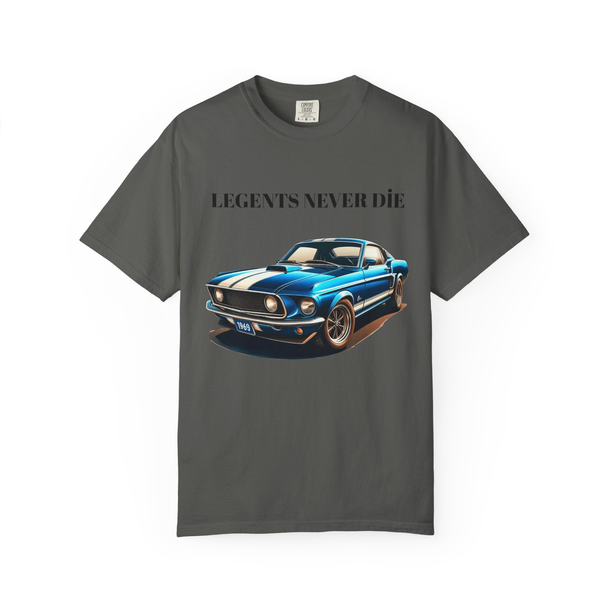 Classic Mustang Legend T-Shirt Automotive Gift Gift for Car EnthusiastsVintage Car Tee - Etna Gift