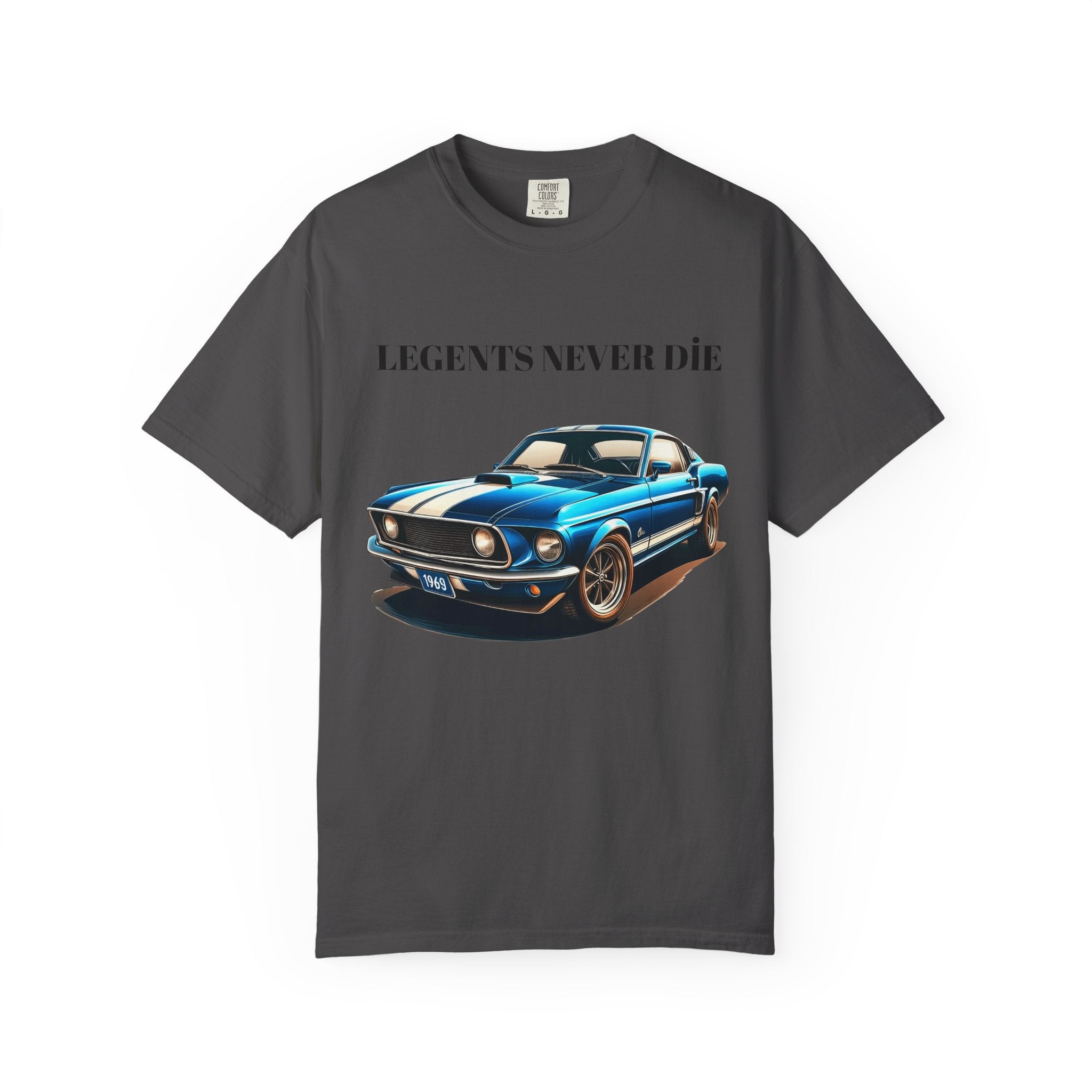 Classic Mustang Legend T-Shirt Automotive Gift Gift for Car EnthusiastsVintage Car Tee - Etna Gift
