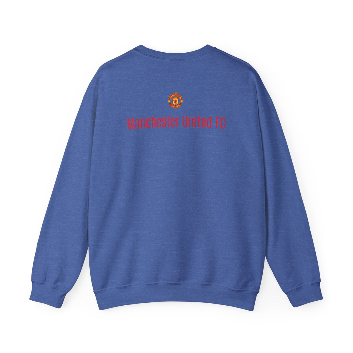 Crewneck Sweatshirt — Manchester United FC Logo Pullover - Etna Gift