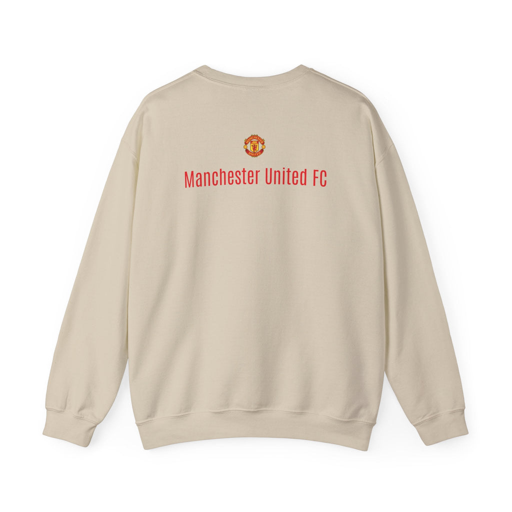 Crewneck Sweatshirt — Manchester United FC Logo Pullover - Etna Gift