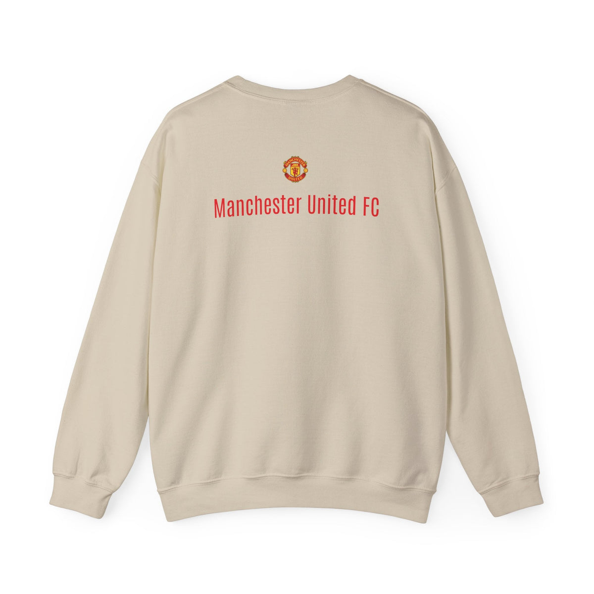 Crewneck Sweatshirt — Manchester United FC Logo Pullover - Etna Gift