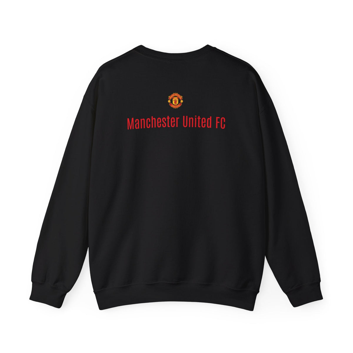 Crewneck Sweatshirt — Manchester United FC Logo Pullover - Etna Gift