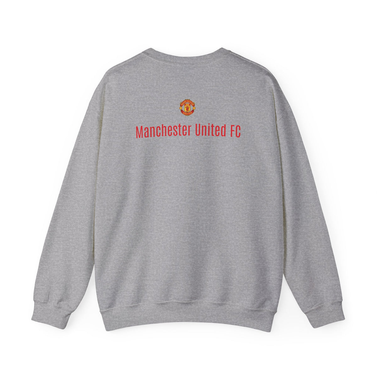 Crewneck Sweatshirt — Manchester United FC Logo Pullover - Etna Gift