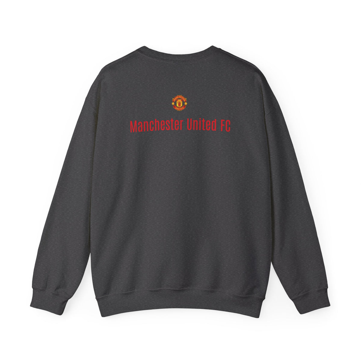 Crewneck Sweatshirt — Manchester United FC Logo Pullover - Etna Gift