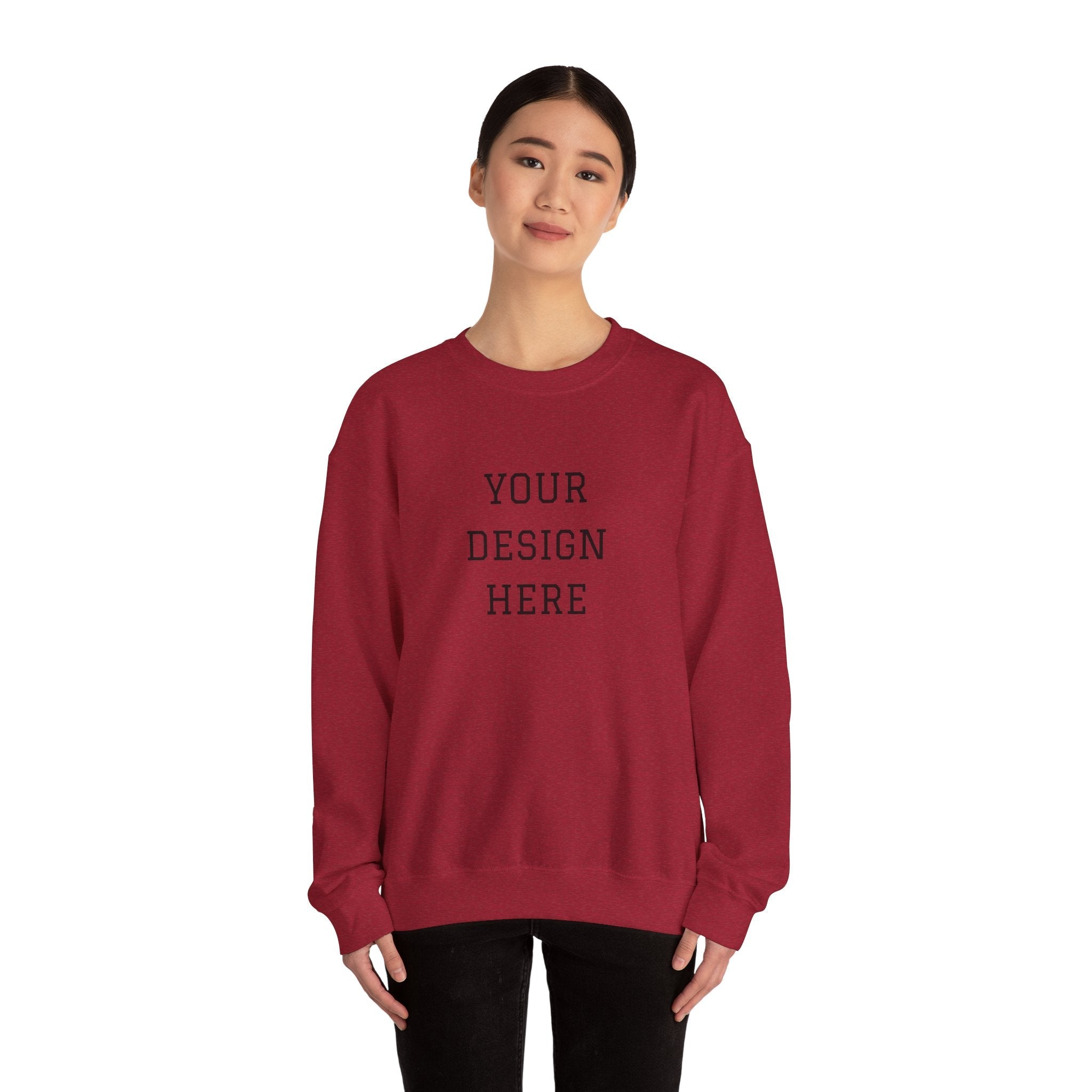 Customizable Message Sweatshirt Personalized Text Crewneck - Etna Gift
