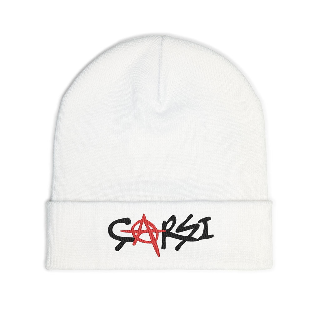 Eckri Anarchy Embroidered Knit Beanie - Etna Gift