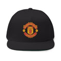 Embroidered Flat Bill Cap Manchester United Crest Snapback - Etna Gift