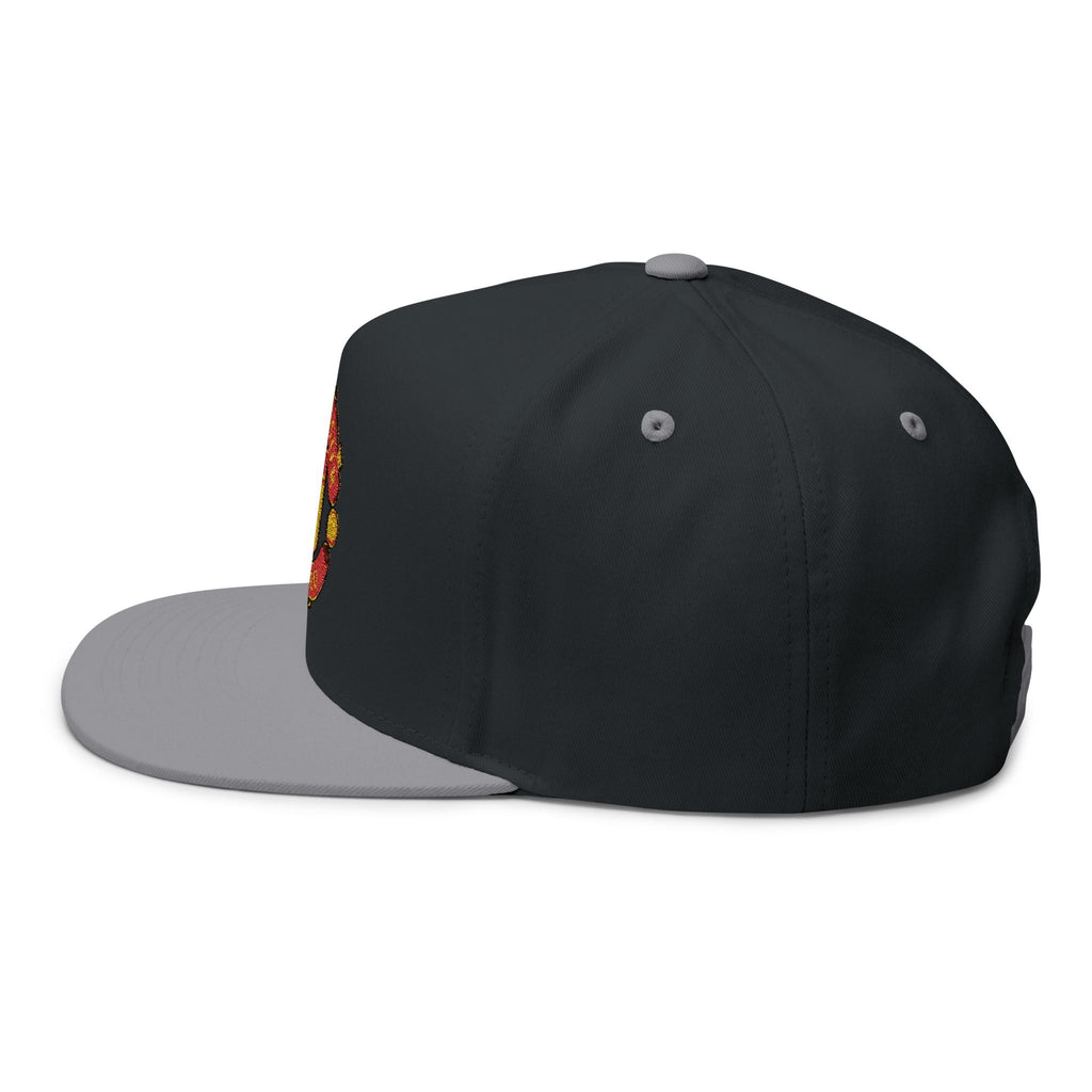 Embroidered Flat Bill Cap Manchester United Crest Snapback - Etna Gift