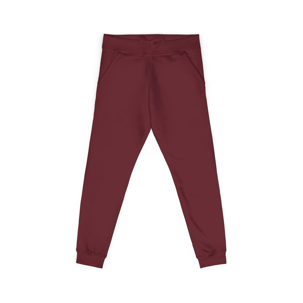 Embroidered Fleece Sweatpants Cozy Joggers with Subtle Stitching - Etna Gift