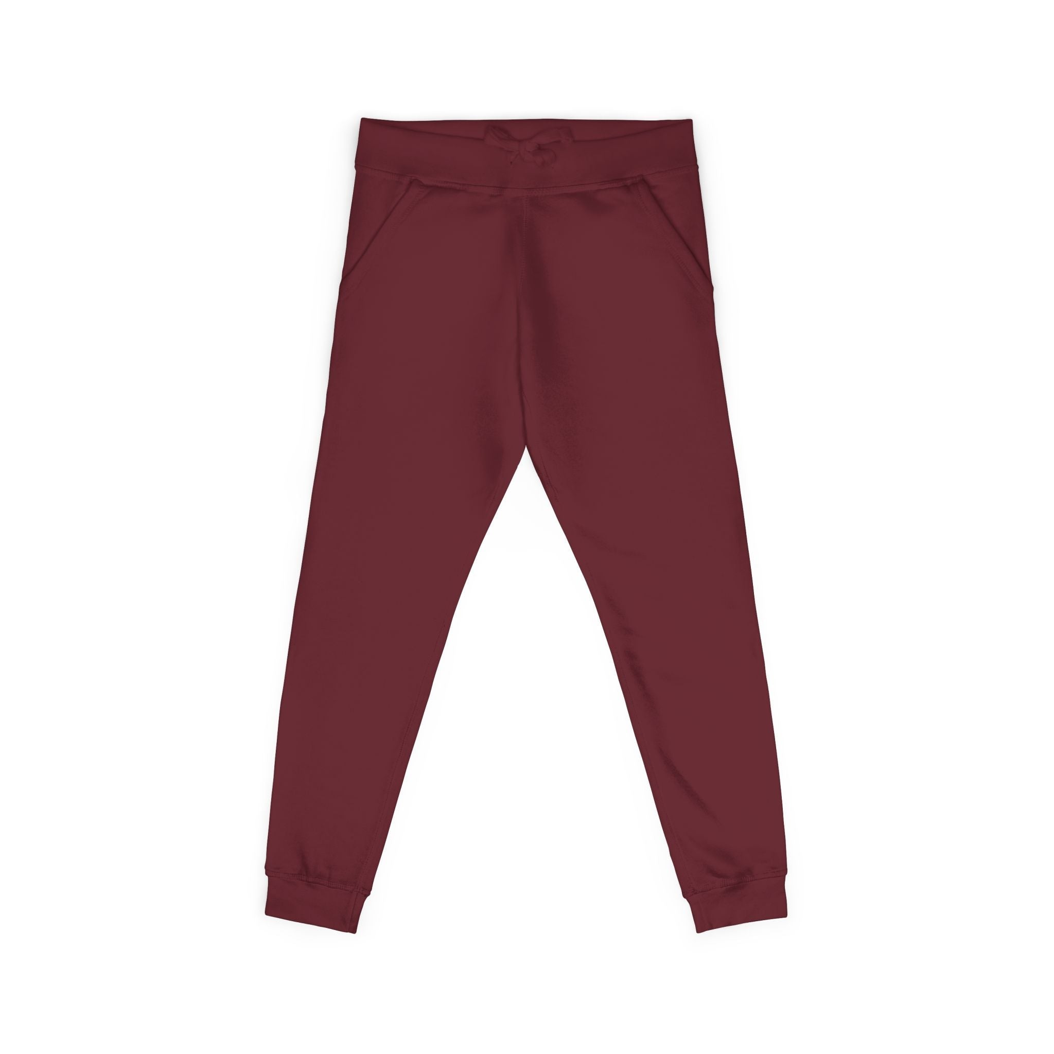 Embroidered Fleece Sweatpants Cozy Joggers with Subtle Stitching - Etna Gift