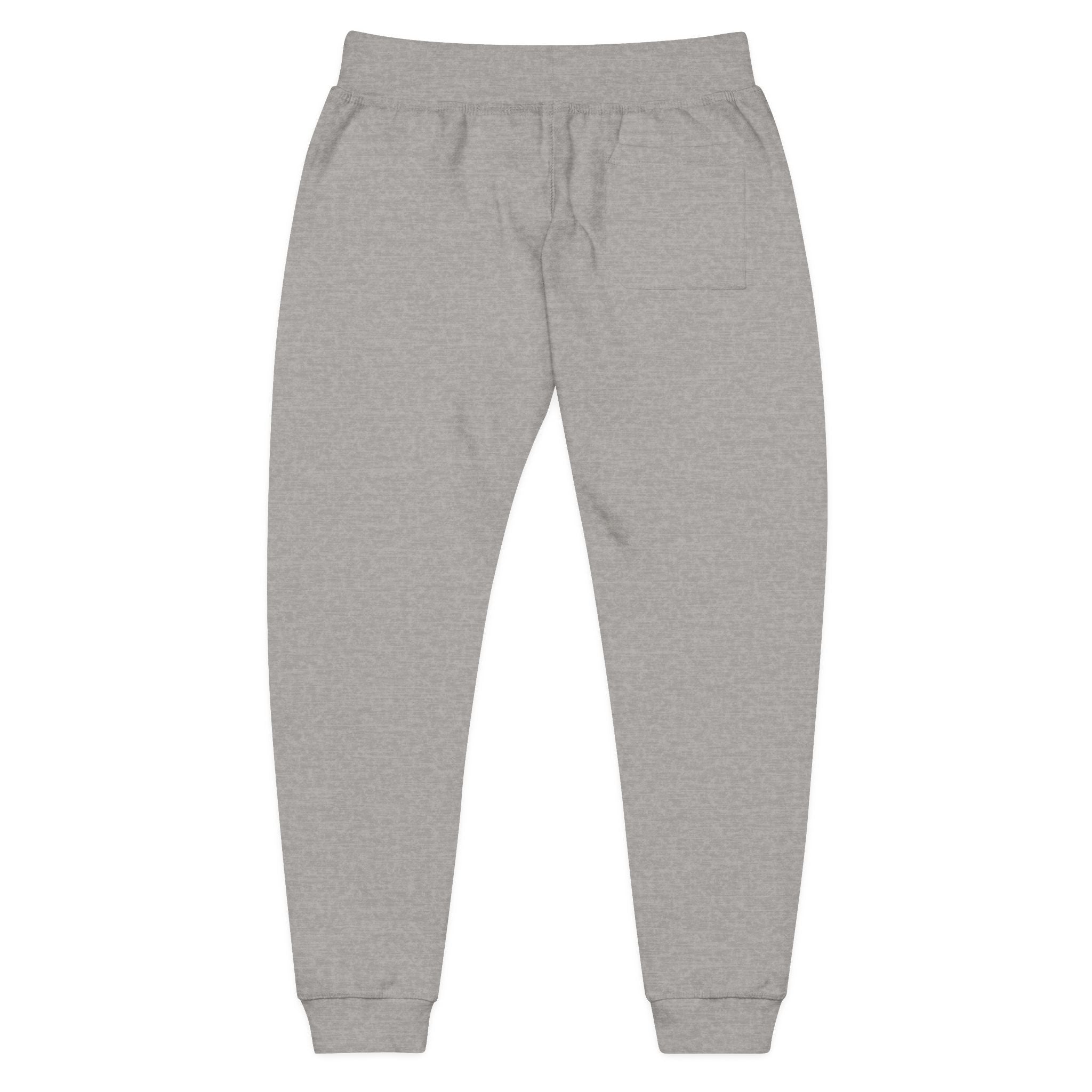 Embroidered Fleece Sweatpants Cozy Joggers with Subtle Stitching - Etna Gift