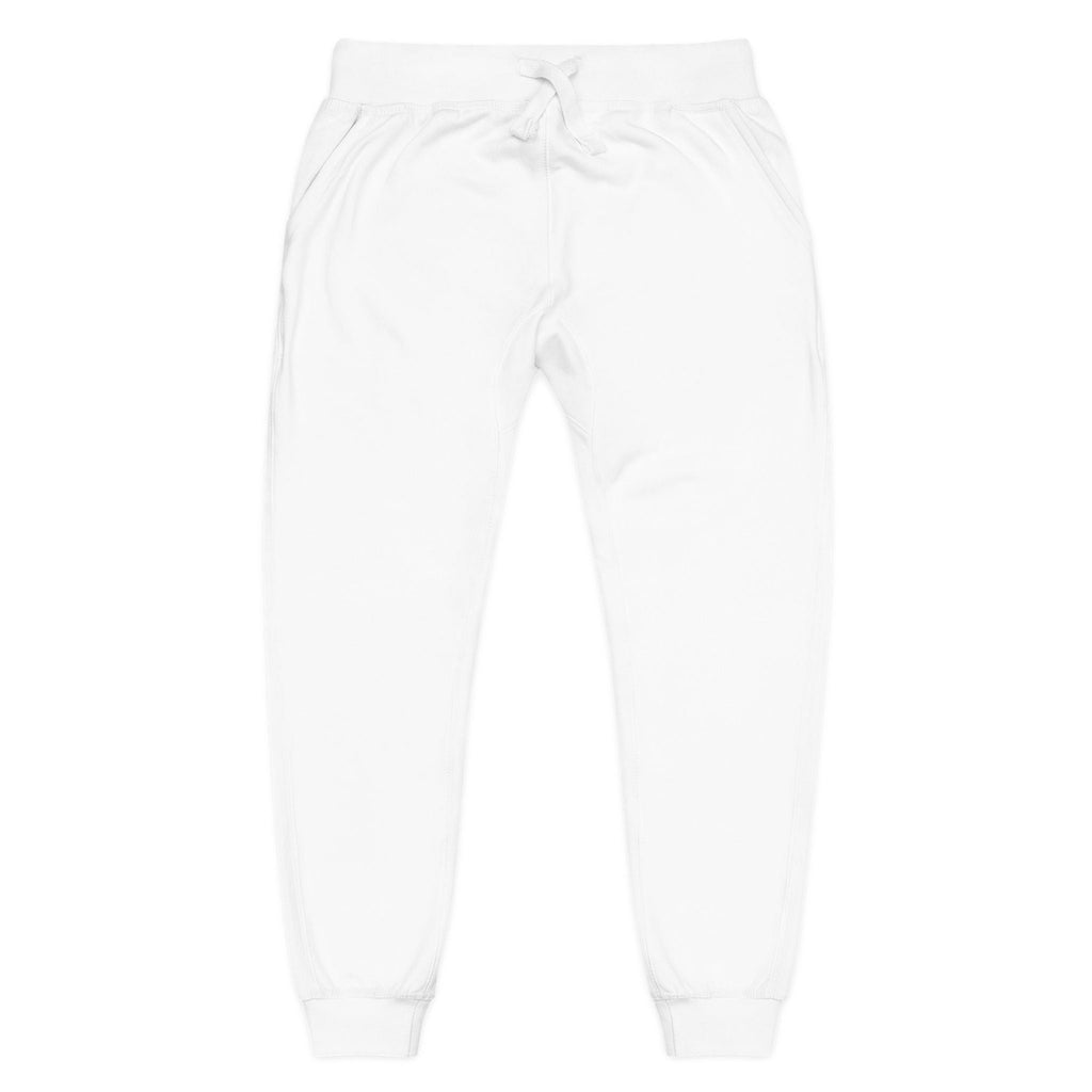 Embroidered Fleece Sweatpants Cozy Joggers with Subtle Stitching - Etna Gift