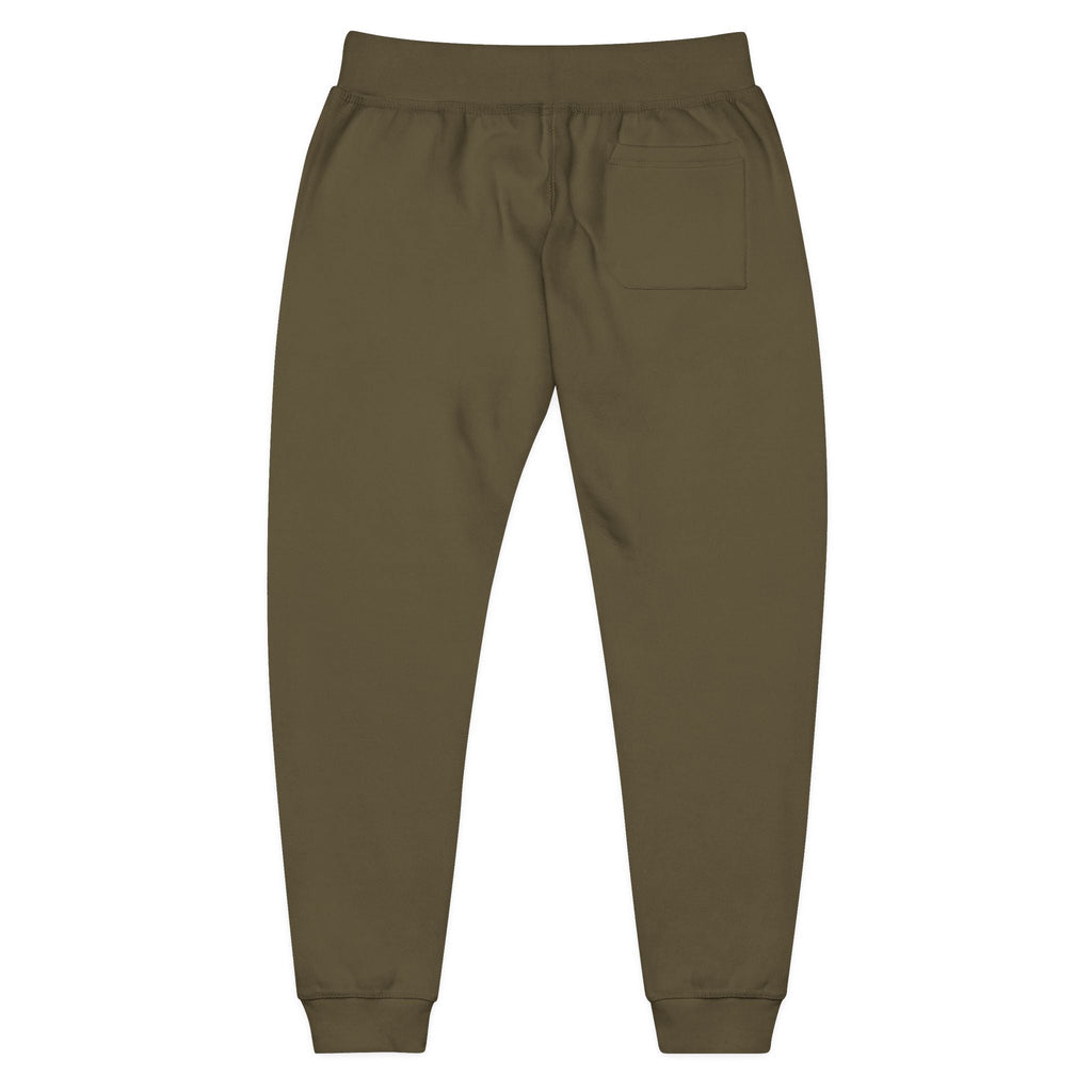 Embroidered Fleece Sweatpants Cozy Joggers with Subtle Stitching - Etna Gift