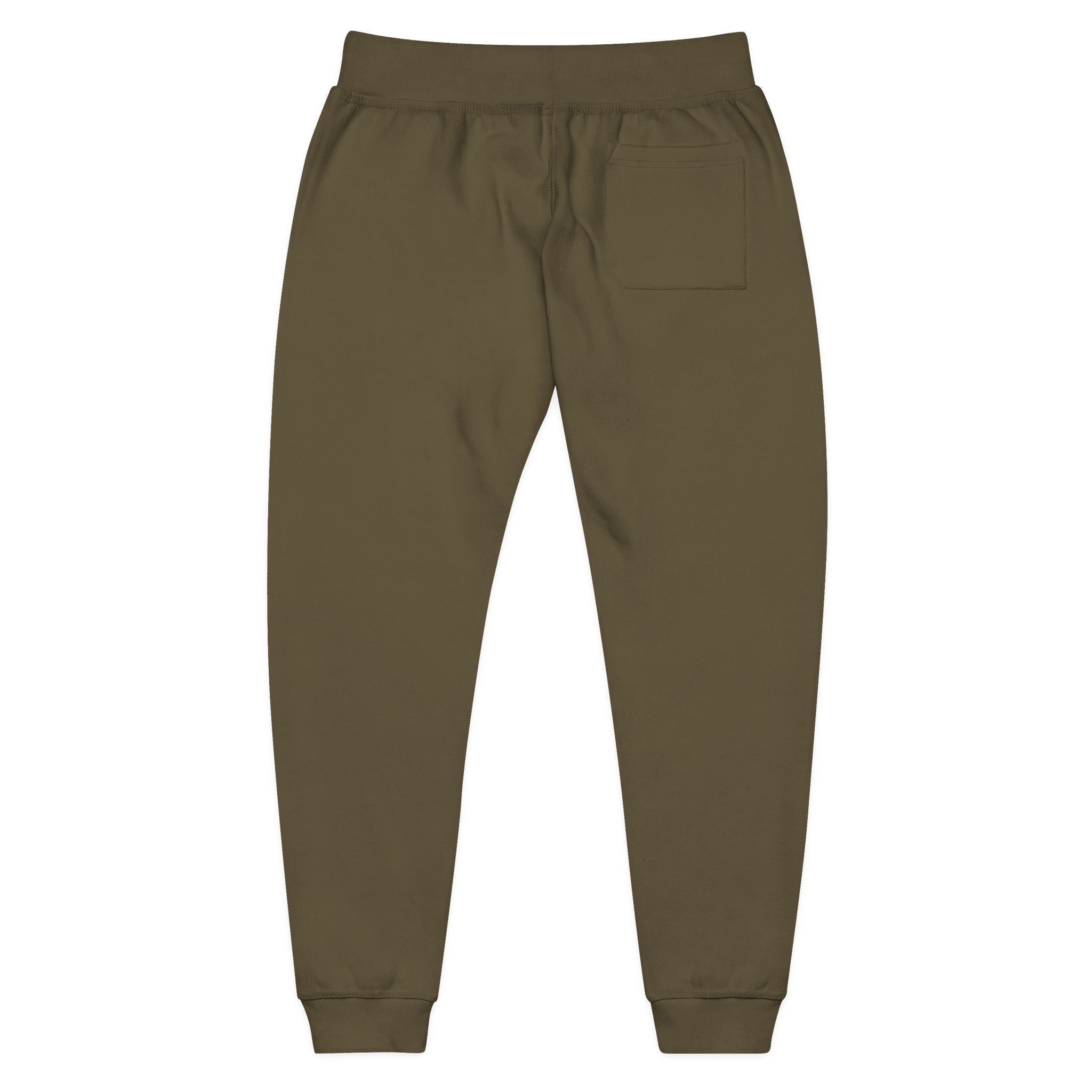 Embroidered Fleece Sweatpants Cozy Joggers with Subtle Stitching - Etna Gift