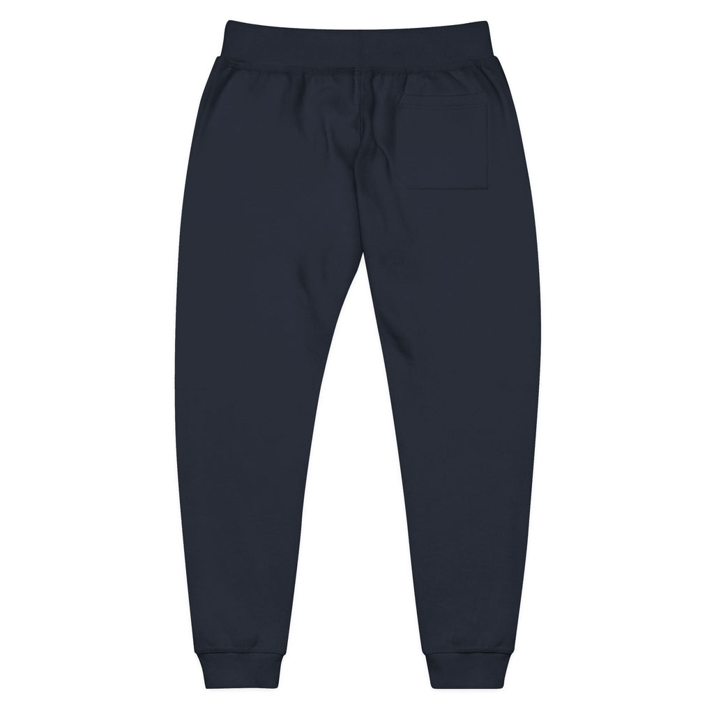 Embroidered Fleece Sweatpants Cozy Joggers with Subtle Stitching - Etna Gift