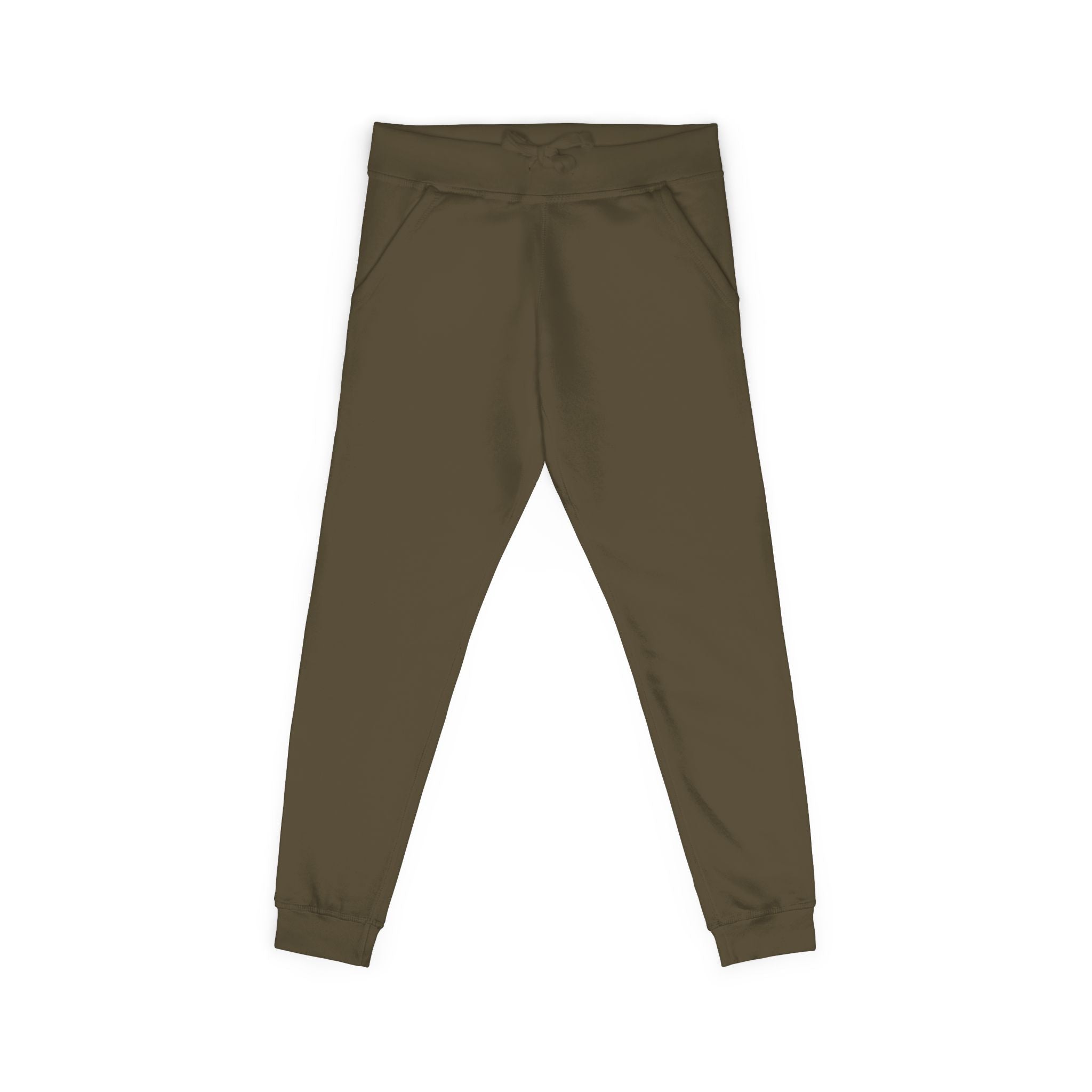 Embroidered Fleece Sweatpants Cozy Joggers with Subtle Stitching - Etna Gift