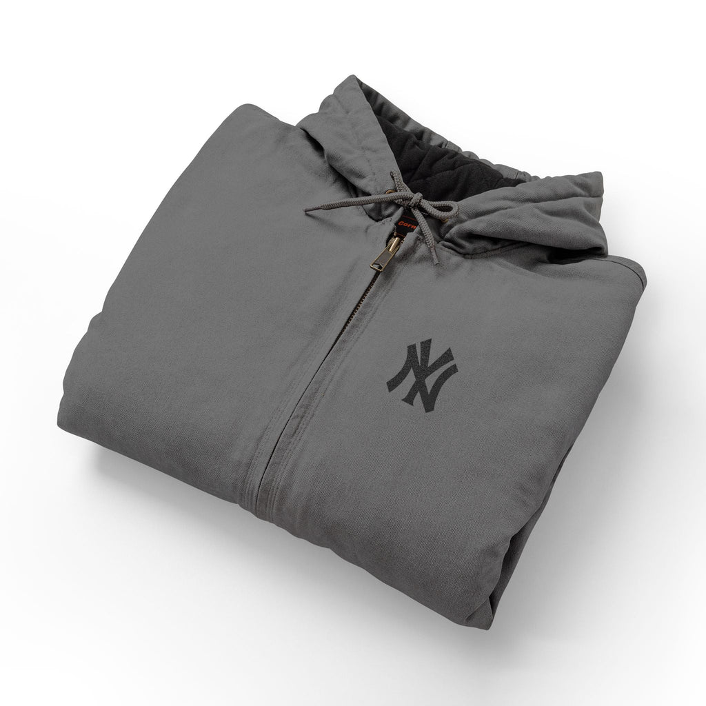 Embroidered Hooded Work Jacket Heavy Duck Cloth Hooded Jacket - Etna Gift