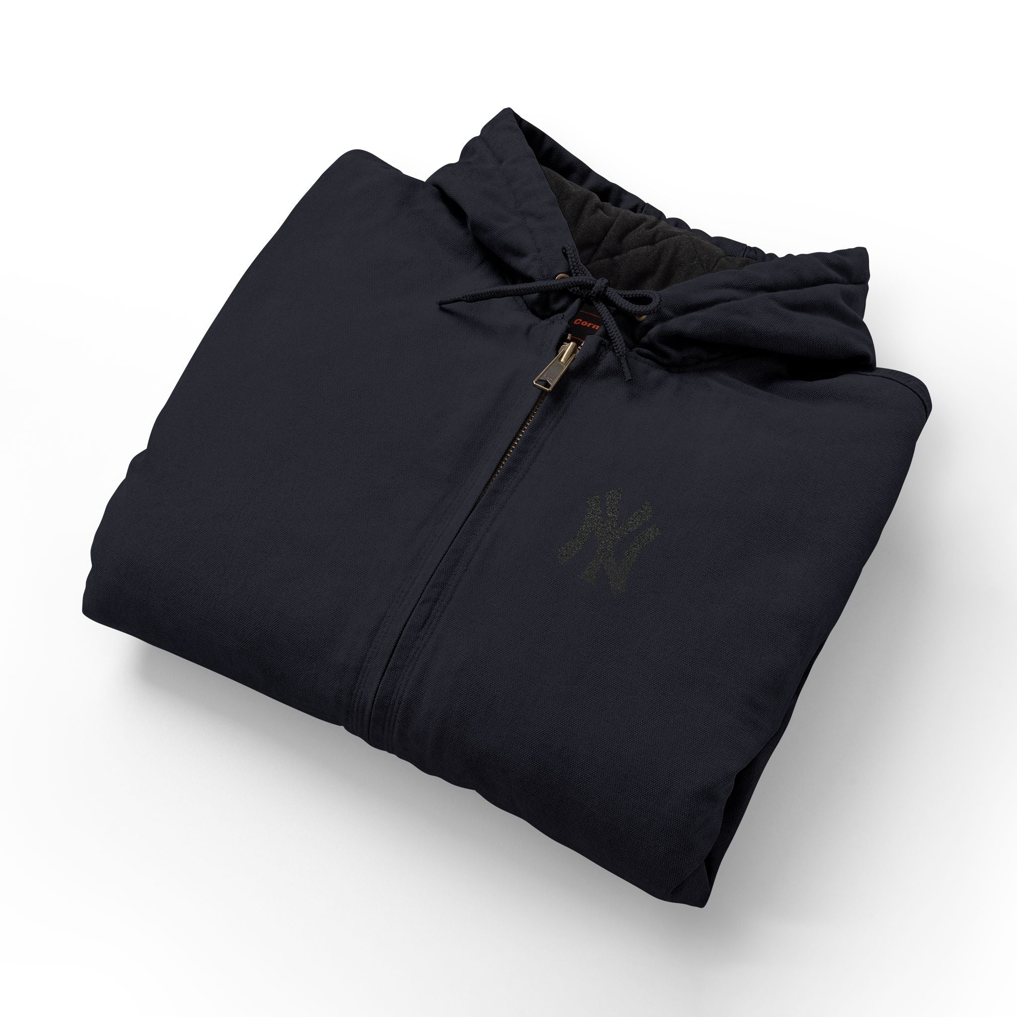 Embroidered Hooded Work Jacket Heavy Duck Cloth Hooded Jacket - Etna Gift